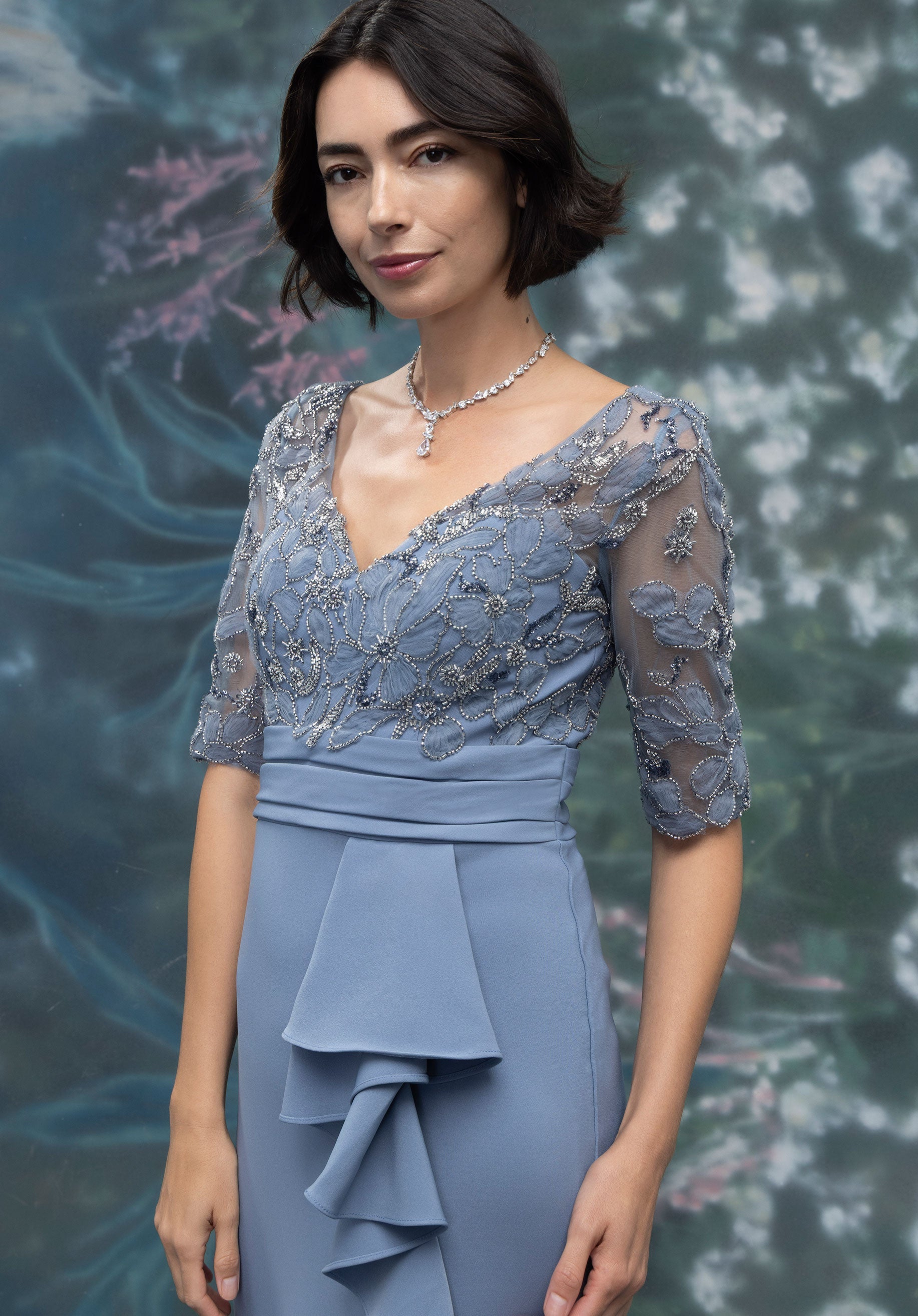 morilee-abendkleid-t-ll-und-perlen-spitze-mit-r-schen-crepe-rock image 2