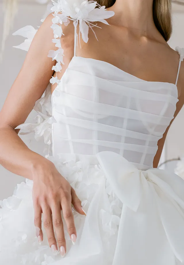morilee-3d-floral-organza-pin-ansteck-accessoire image 1