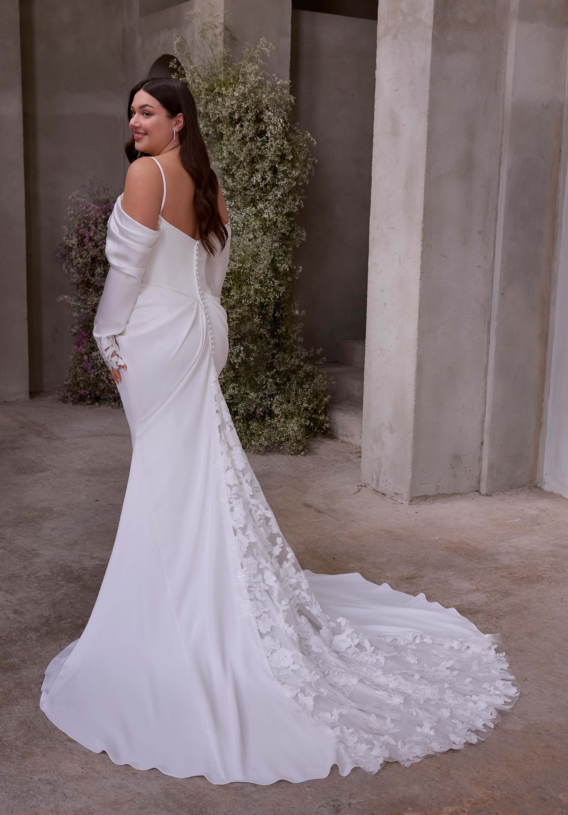 morilee-valeria-fit-and-flare-brautkleid-mit-rmeln image 4