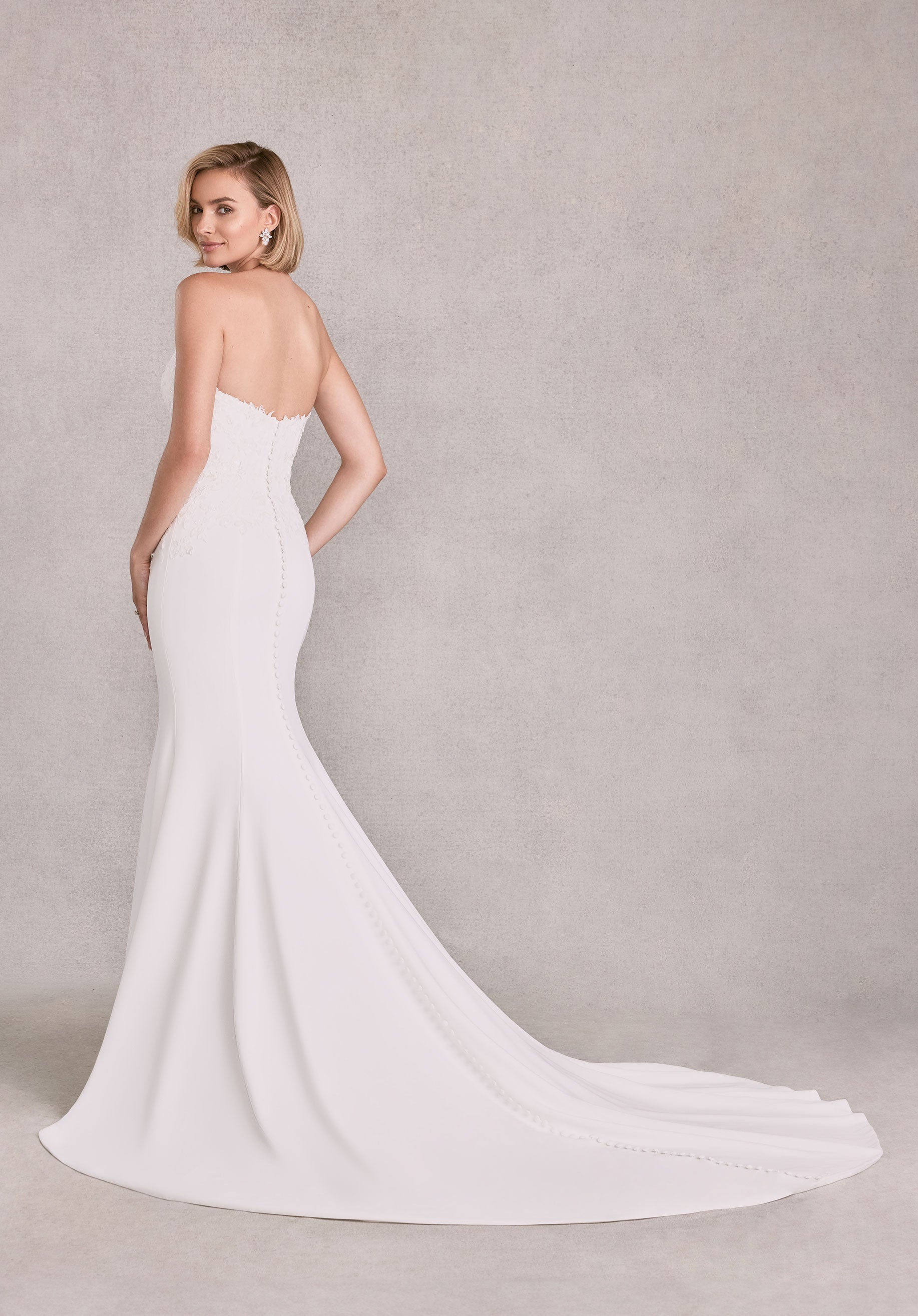 morilee-syrann-brautkleid-crepe-fit-flare-korsett-wildflower image 7
