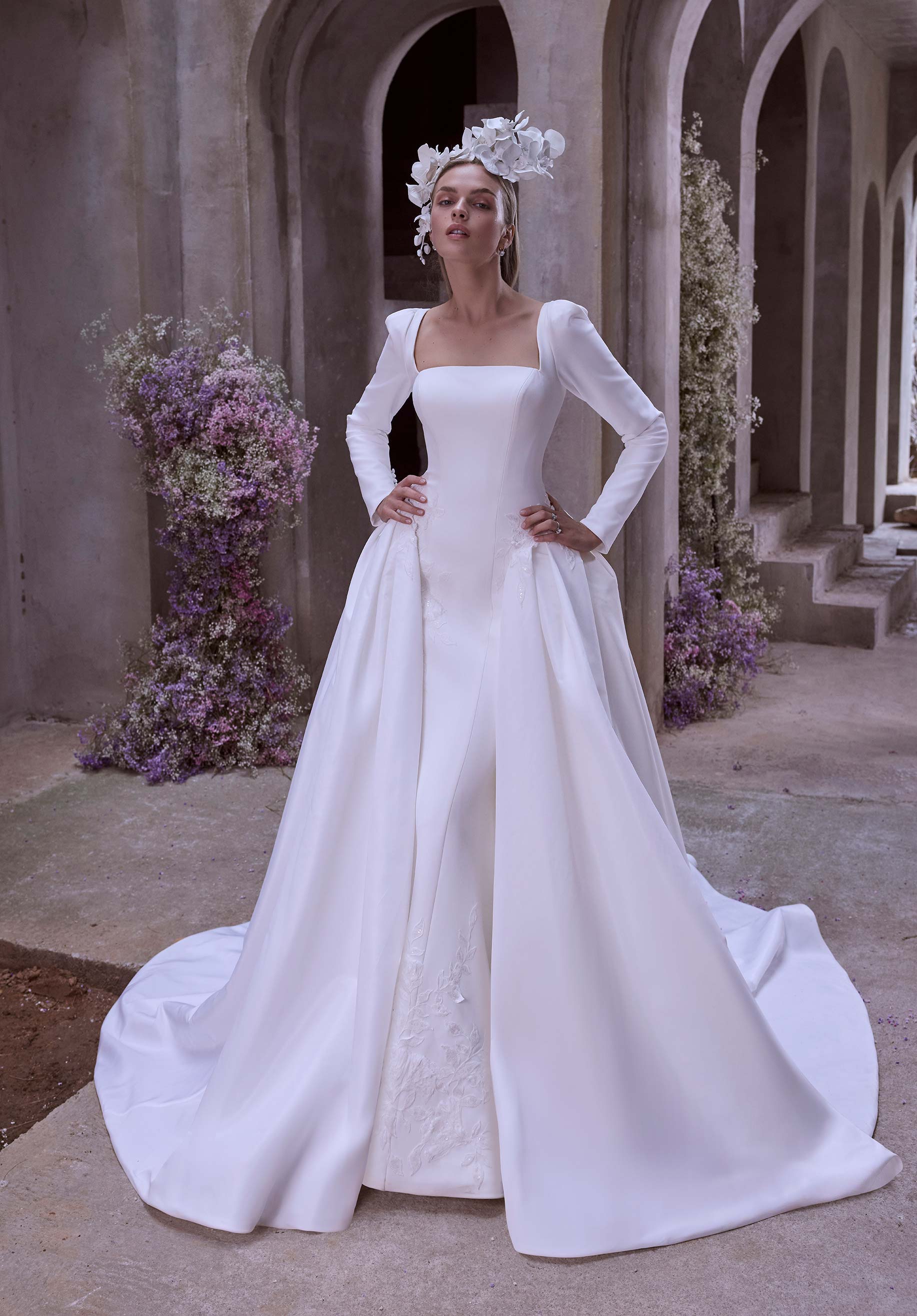 morilee-zephira-fit-and-flare-brautkleid-mit-berrock image 6