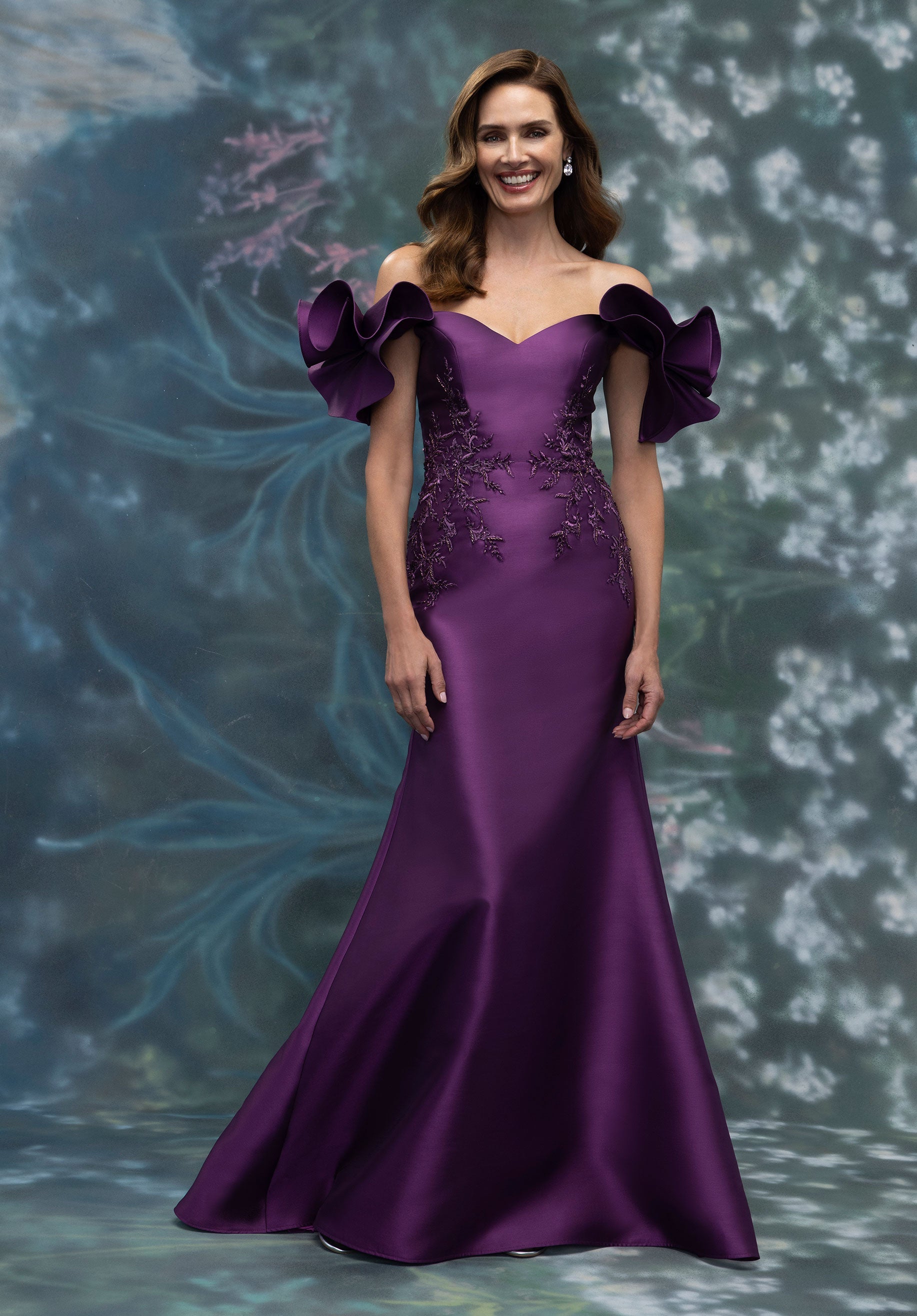 morilee-abendkleid-mikado-meerjungfrau-mit-r-schen-und-stickerei image 4
