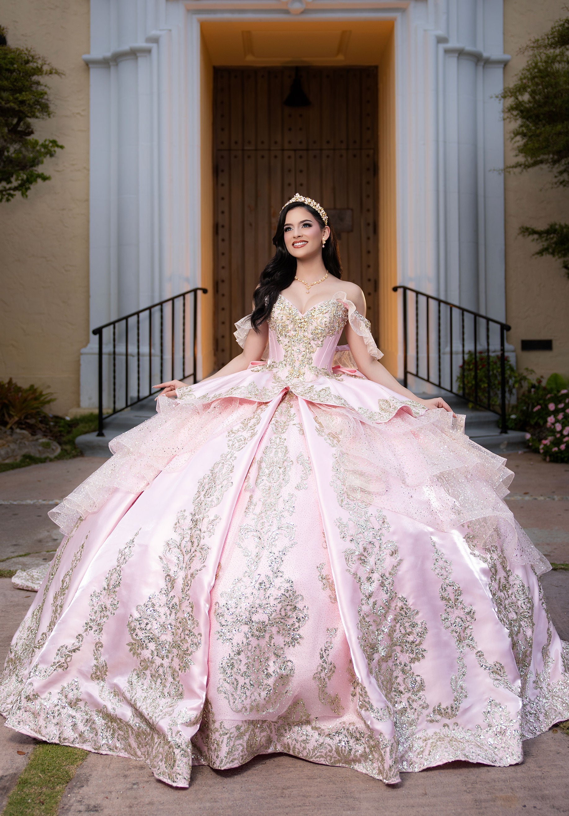 morilee-cyra-quincea-era-ballkleid-satin-mit-pailletten image 8