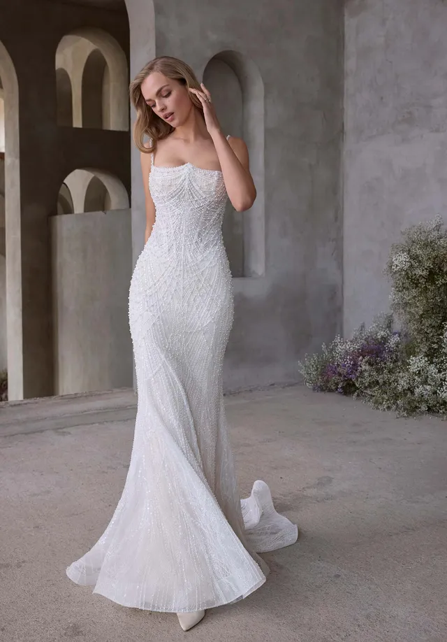 morilee-galatea-brautkleid-fit-flare-mit-angel-wing-und-perlen-t-ll image 1