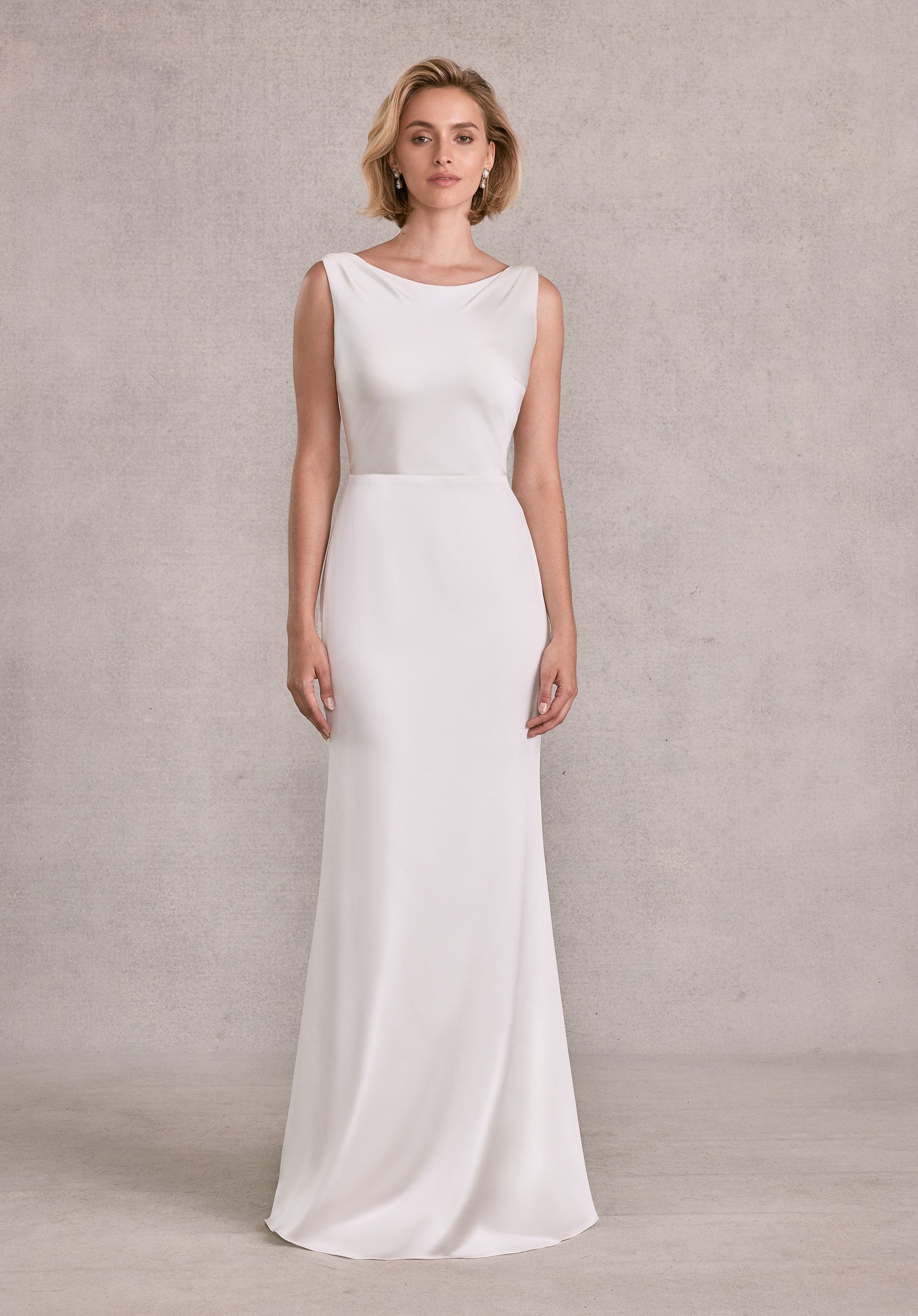 morilee-syndie-satin-sheath-brautkleid-mit-offenem-r-cken image 1