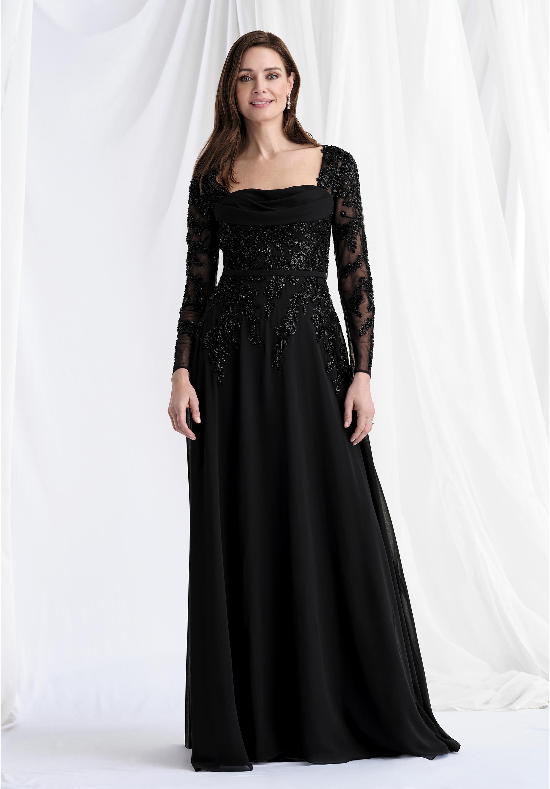 morilee-abendkleid-langarm-chiffon-a-linie-mit-perlen-und-g-rtel image 4
