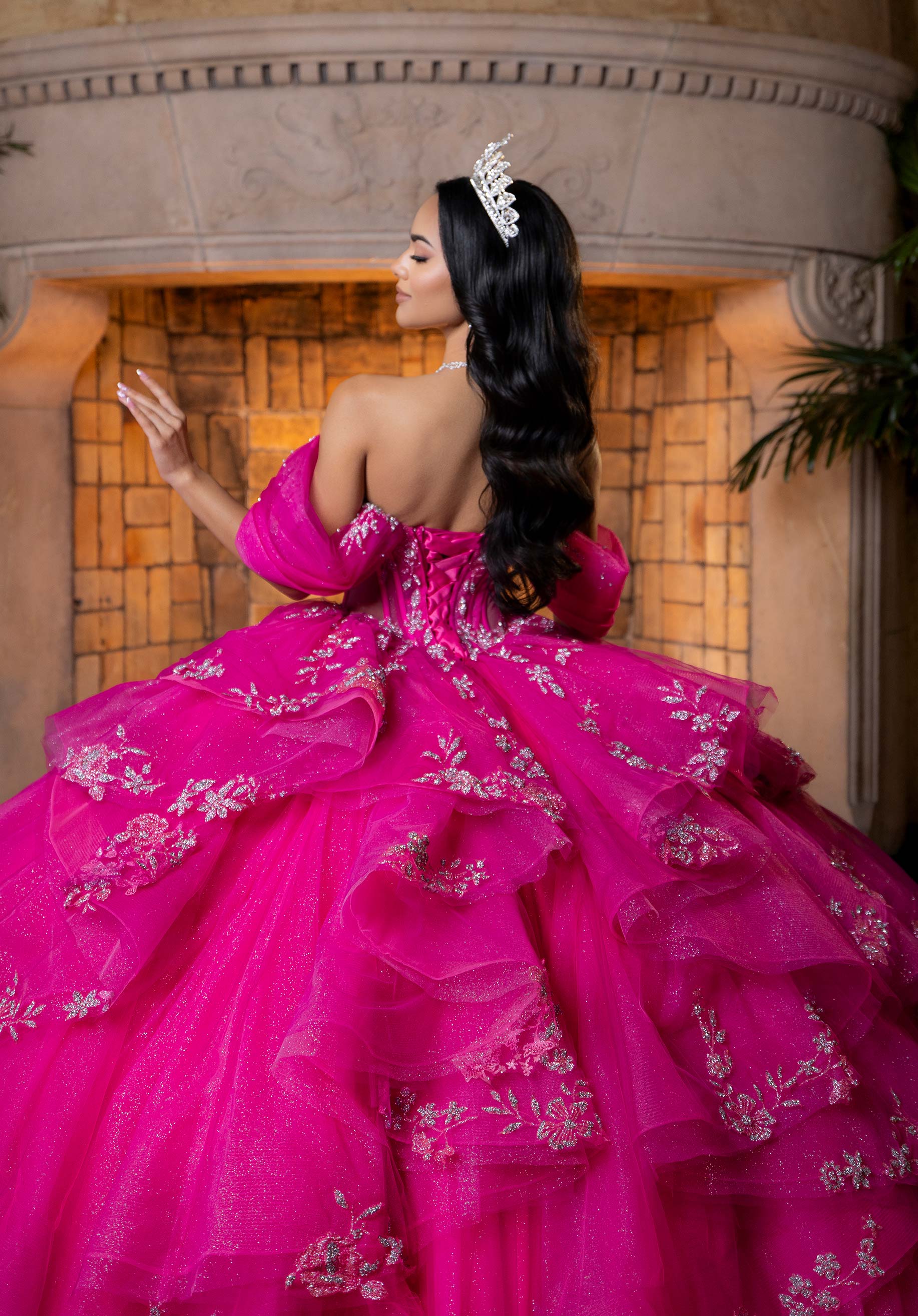 morilee-bea-quincea-era-ballkleid-glitzer-t-ll image 3