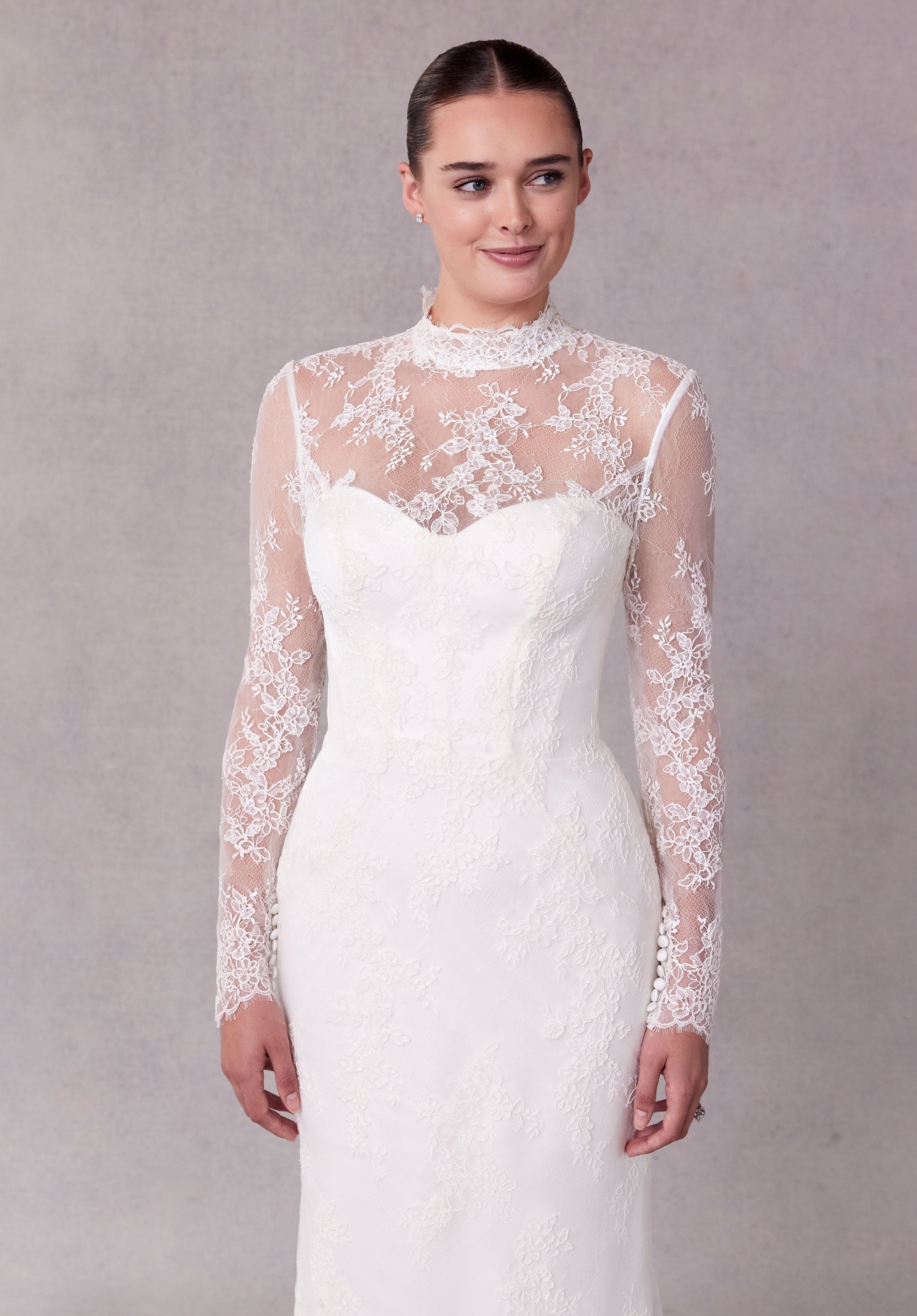 morilee-solara-brautkleid-2-in-1-satin-sheath-mit-spitzen-berkleid image 2