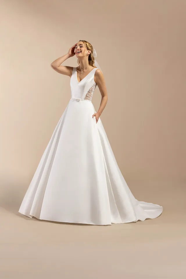 eglantine-belem-brautkleid-in-ivoire-gr-34-68 image 1