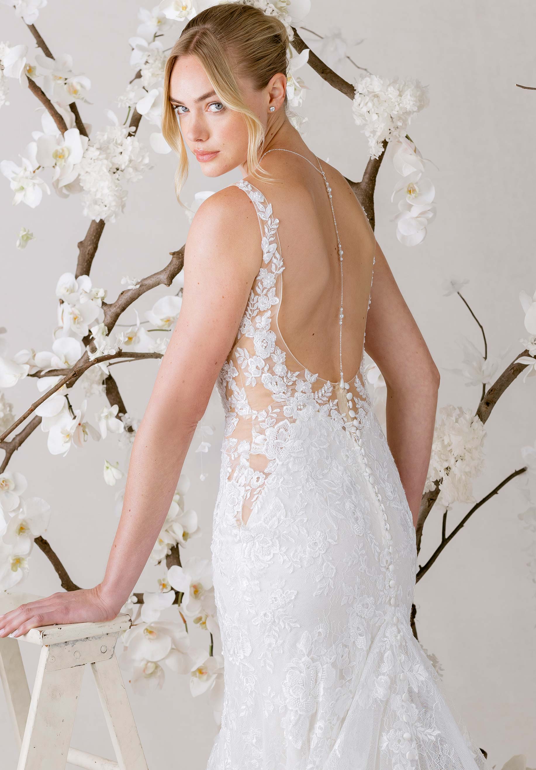 morilee-maris-brautkleid-fit-and-flare-chantilly-spitze image 3