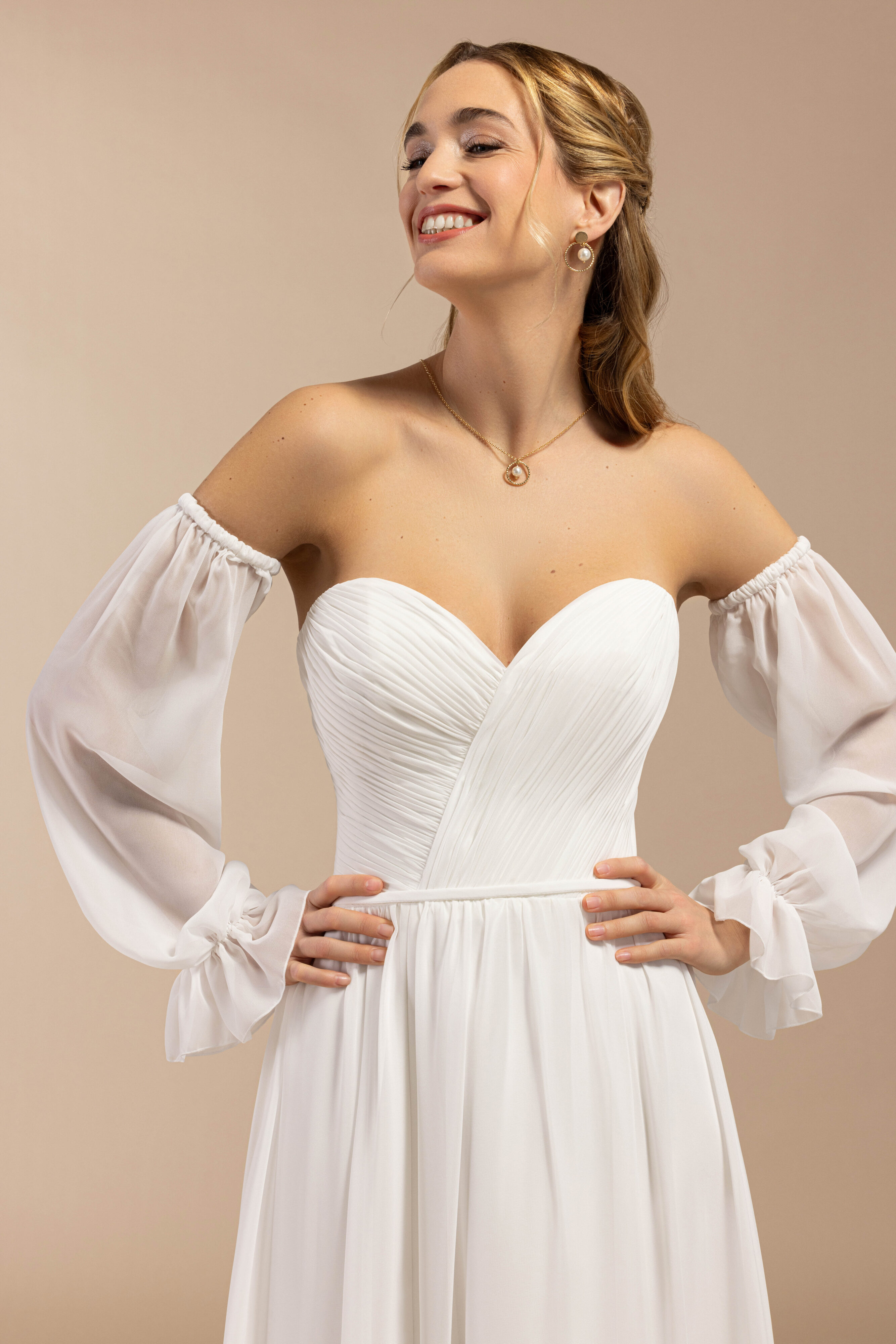 eglantine-babette-brautkleid-ivoire-gr-34-60 image 2