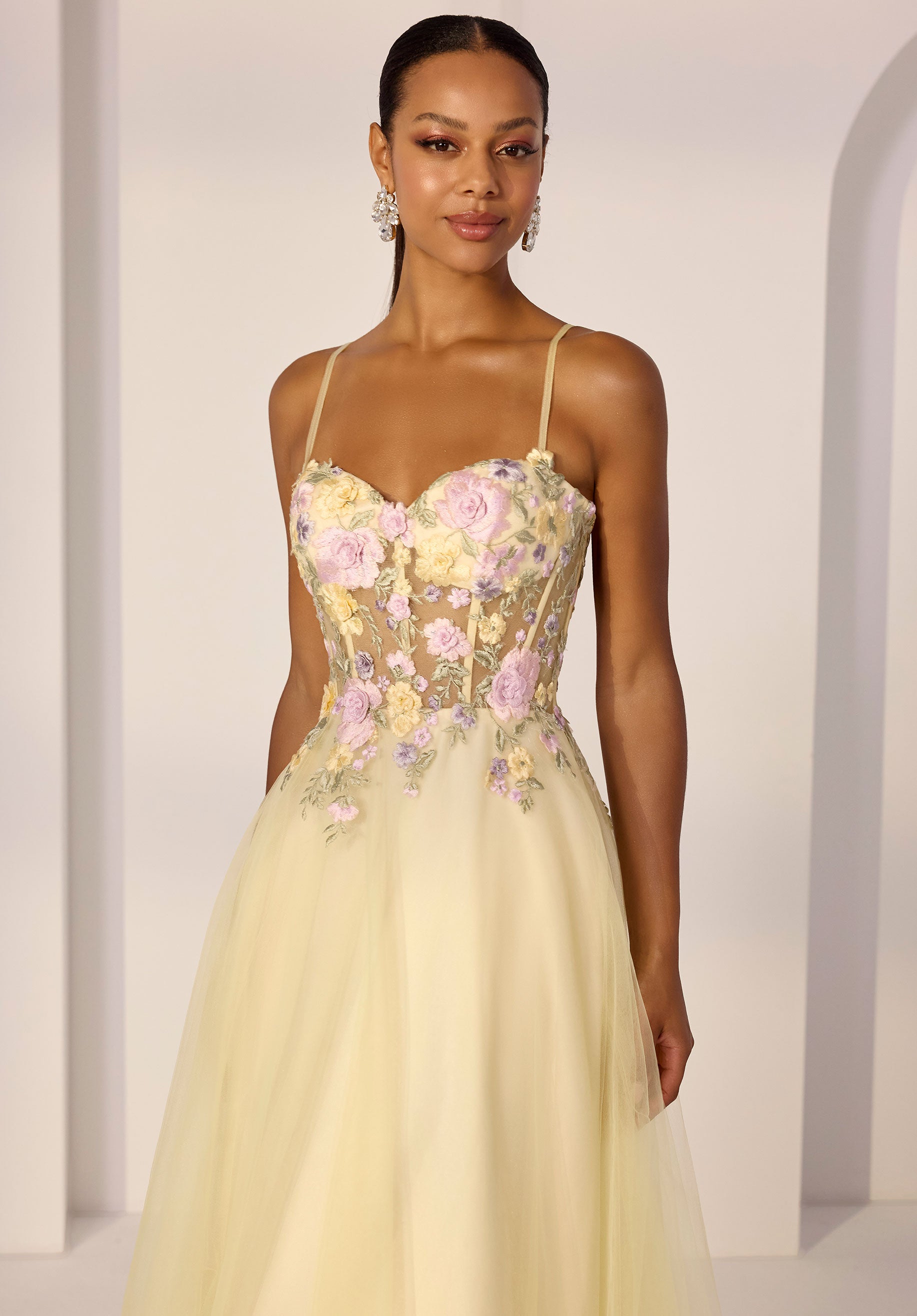 morilee-threadwork-floral-a-linie-partykleid-mit-korsett image 2