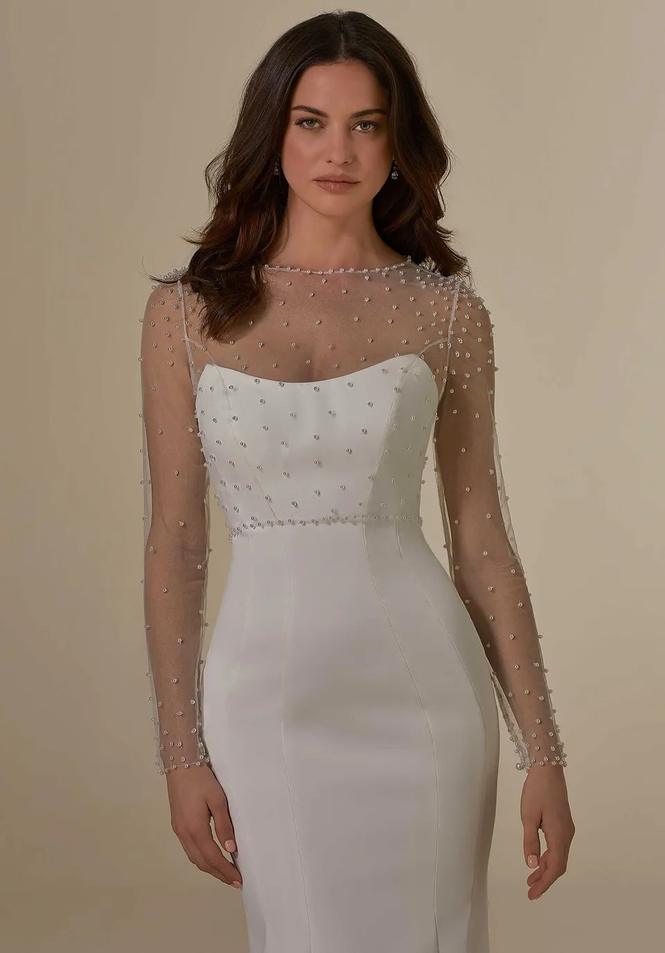 morilee-perlen-jacke-beaded-bridal-cover-up image 1
