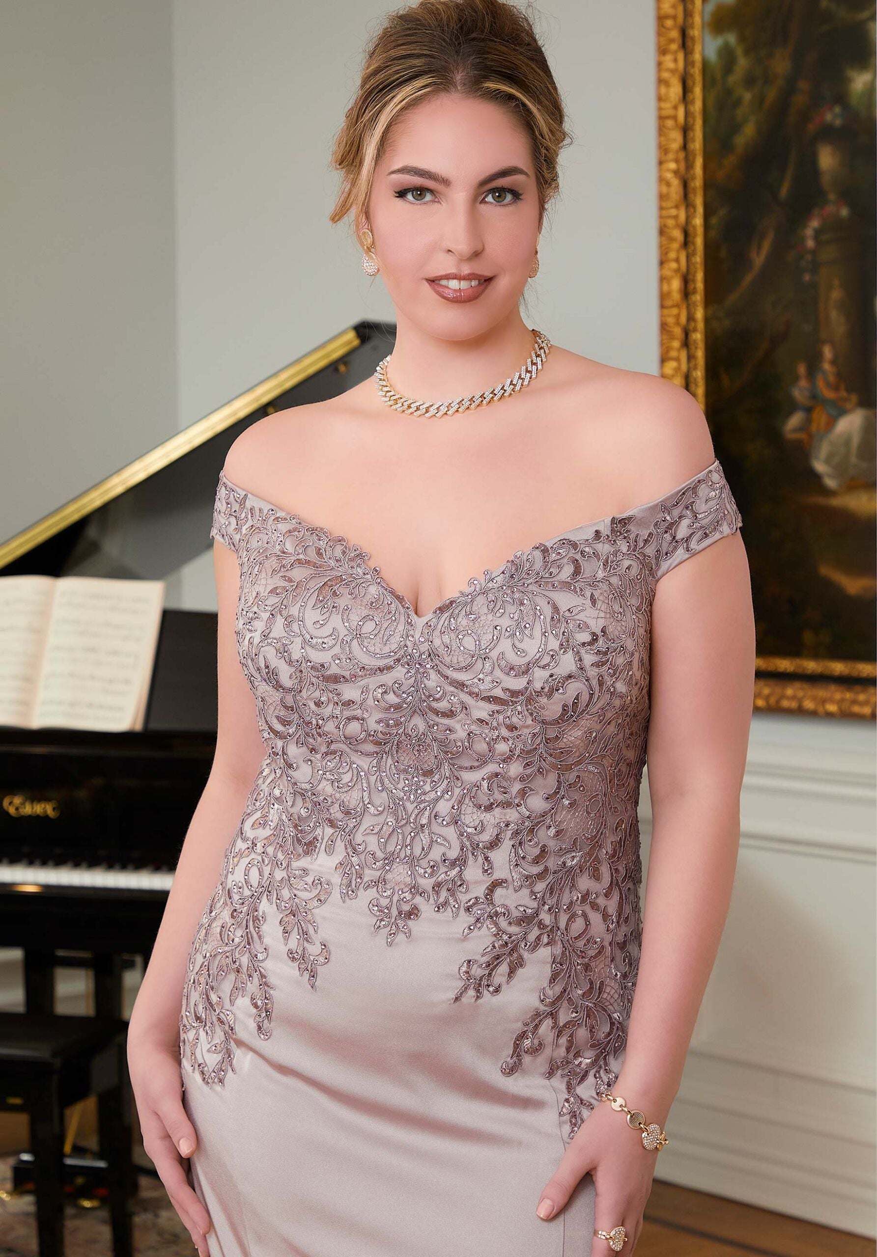 morilee-beaded-embroidery-crepe-special-occasion-kleid image 4