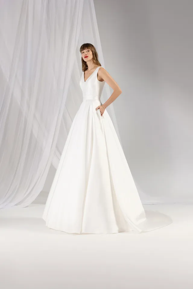 eglantine-juliette-brautkleid-ivoire-blanc-gr-34-74 image 1