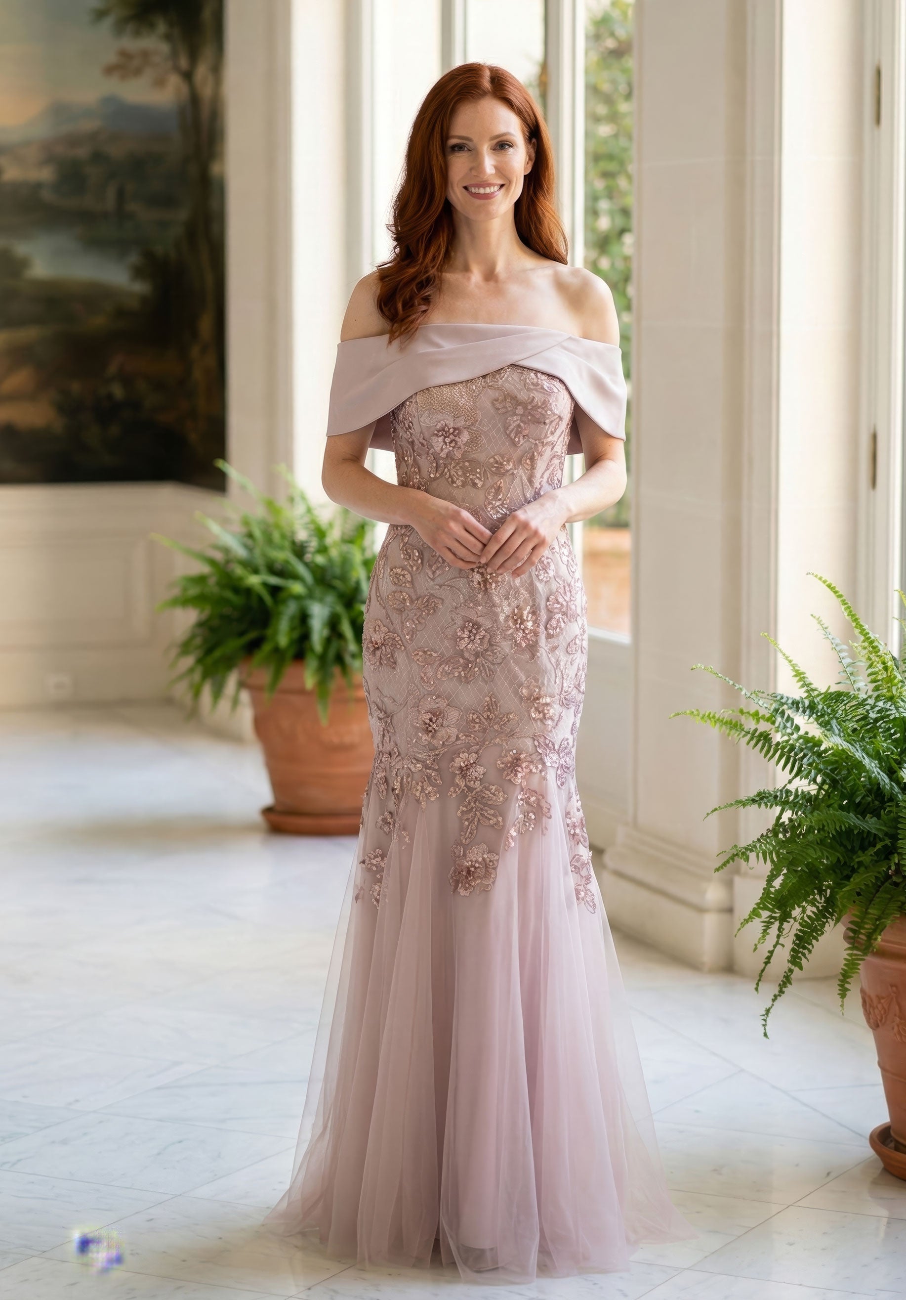 morilee-straight-neck-t-ll-mermaid-abendkleid-mit-perlen-spitze image 4
