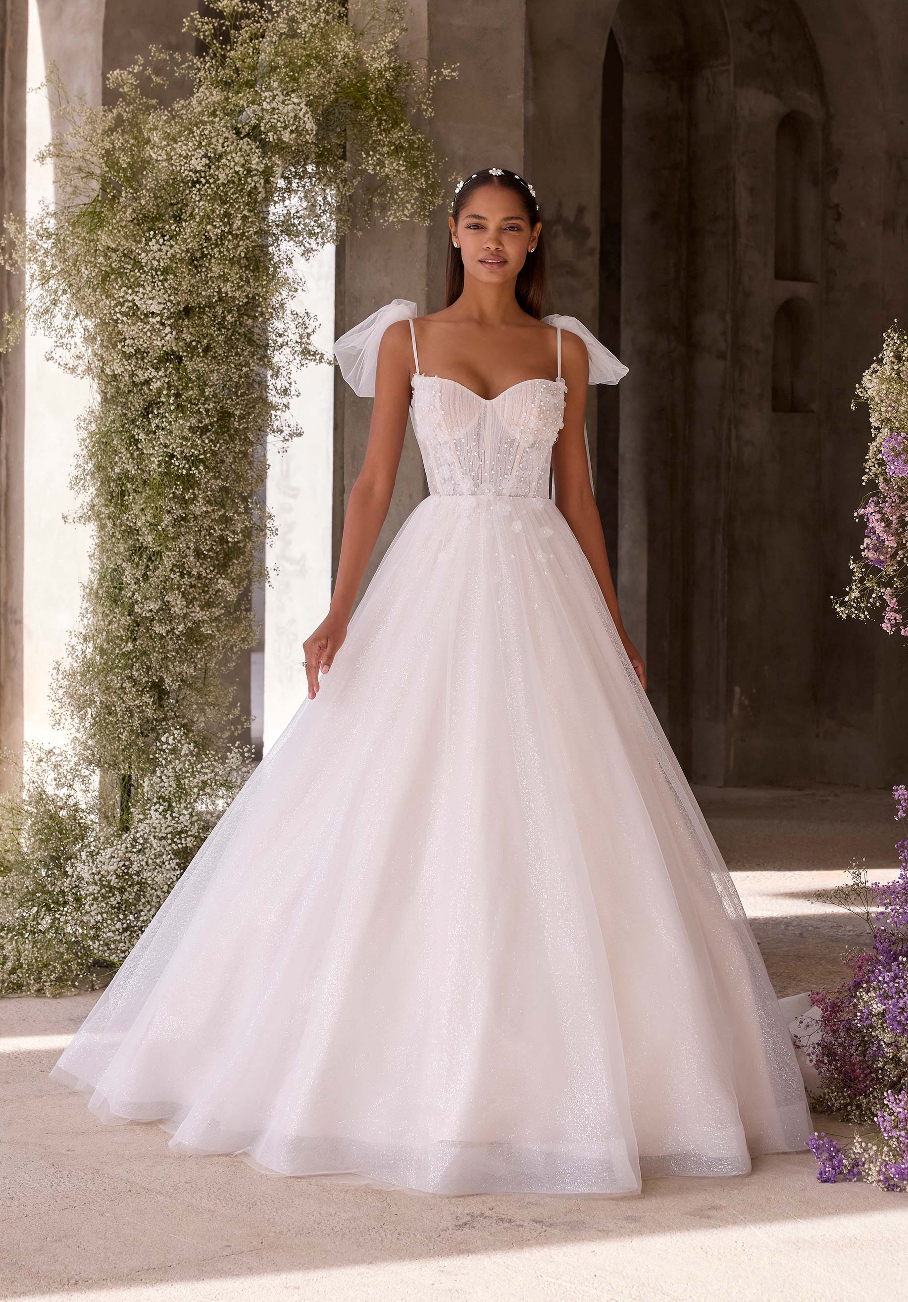 morilee-loraline-a-linie-brautkleid-mit-schleifen-tr-gern image 1