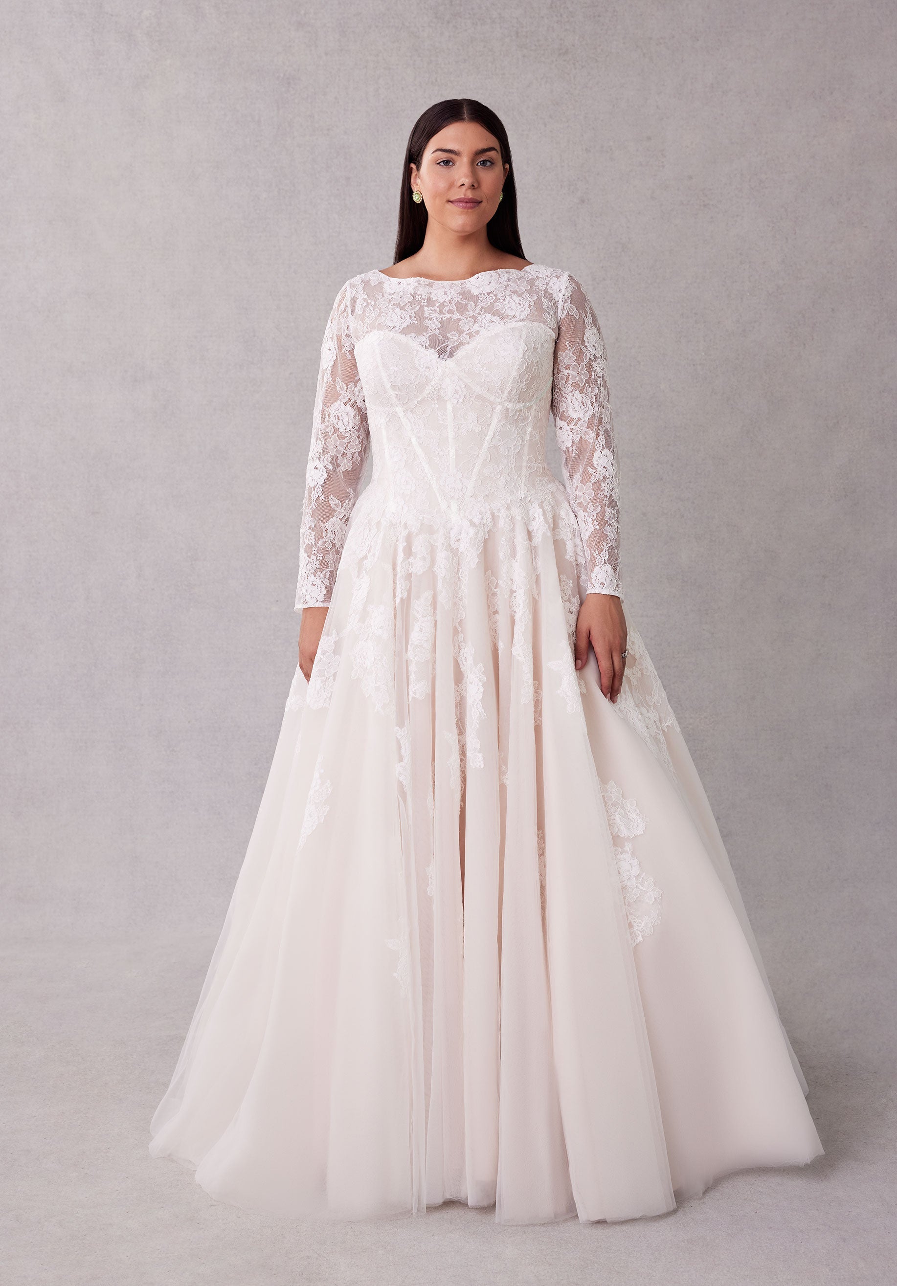 morilee-shenna-ballkleid-brautkleid-mit-corsage-und-schleife image 3