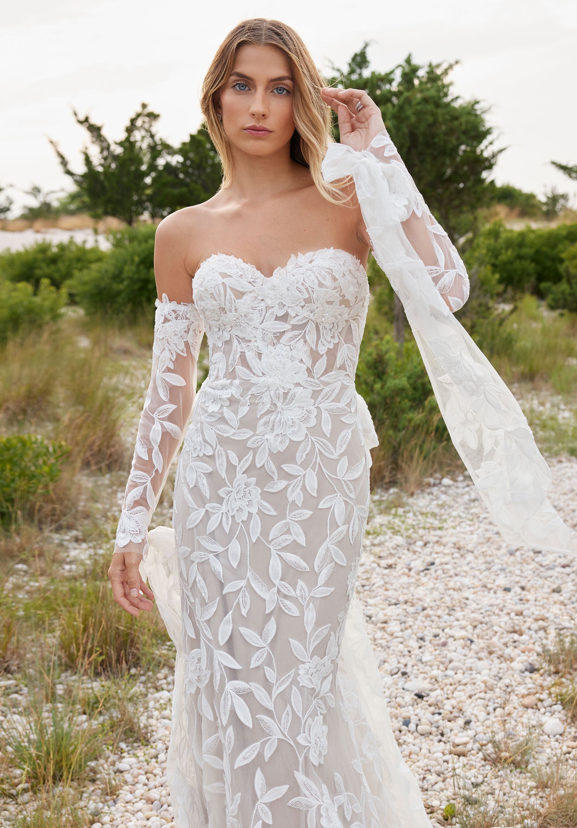 morilee-santana-brautkleid-fit-and-flare-wildflower image 2