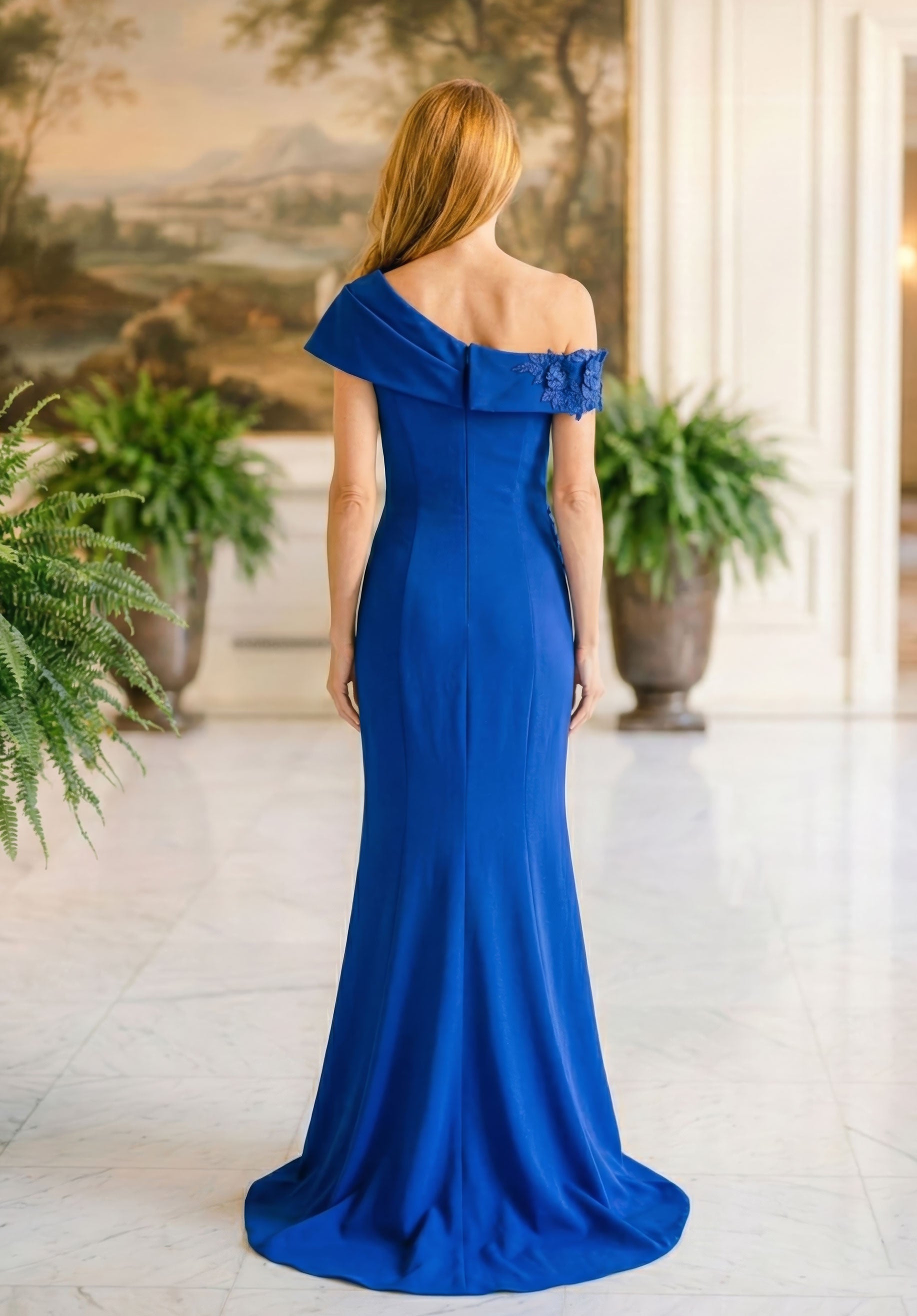 morilee-abendkleid-one-shoulder-3d-bl-ten-fit-flare-mit-schlitz image 6