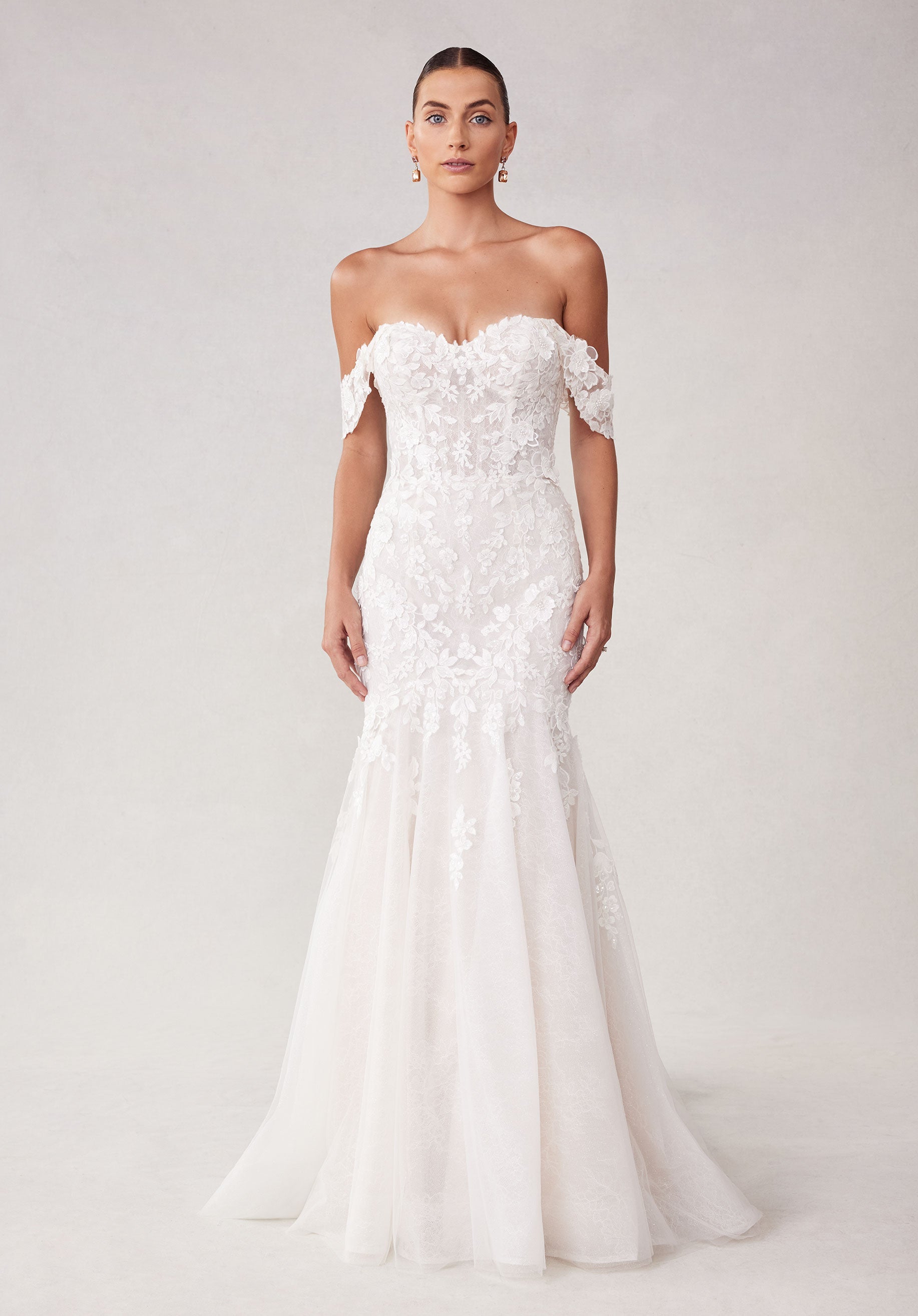 morilee-sylvie-brautkleid-fit-and-flare-mit-corsage-und-rmeln image 7