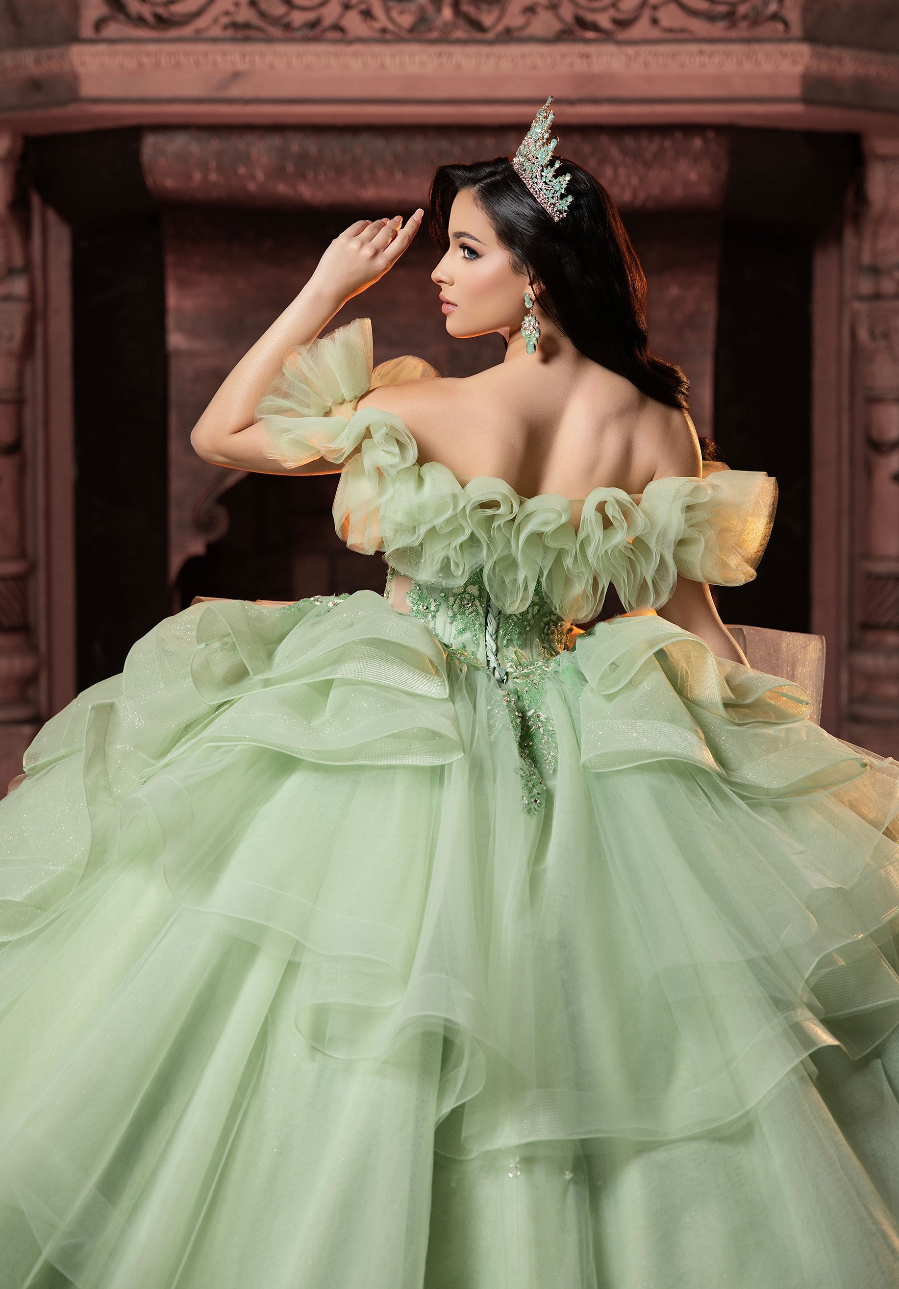 morilee-vizcaya-celemente-quincea-era-kleid-glitzer-t-ll-mit-corsage-und-abnehmb image 5