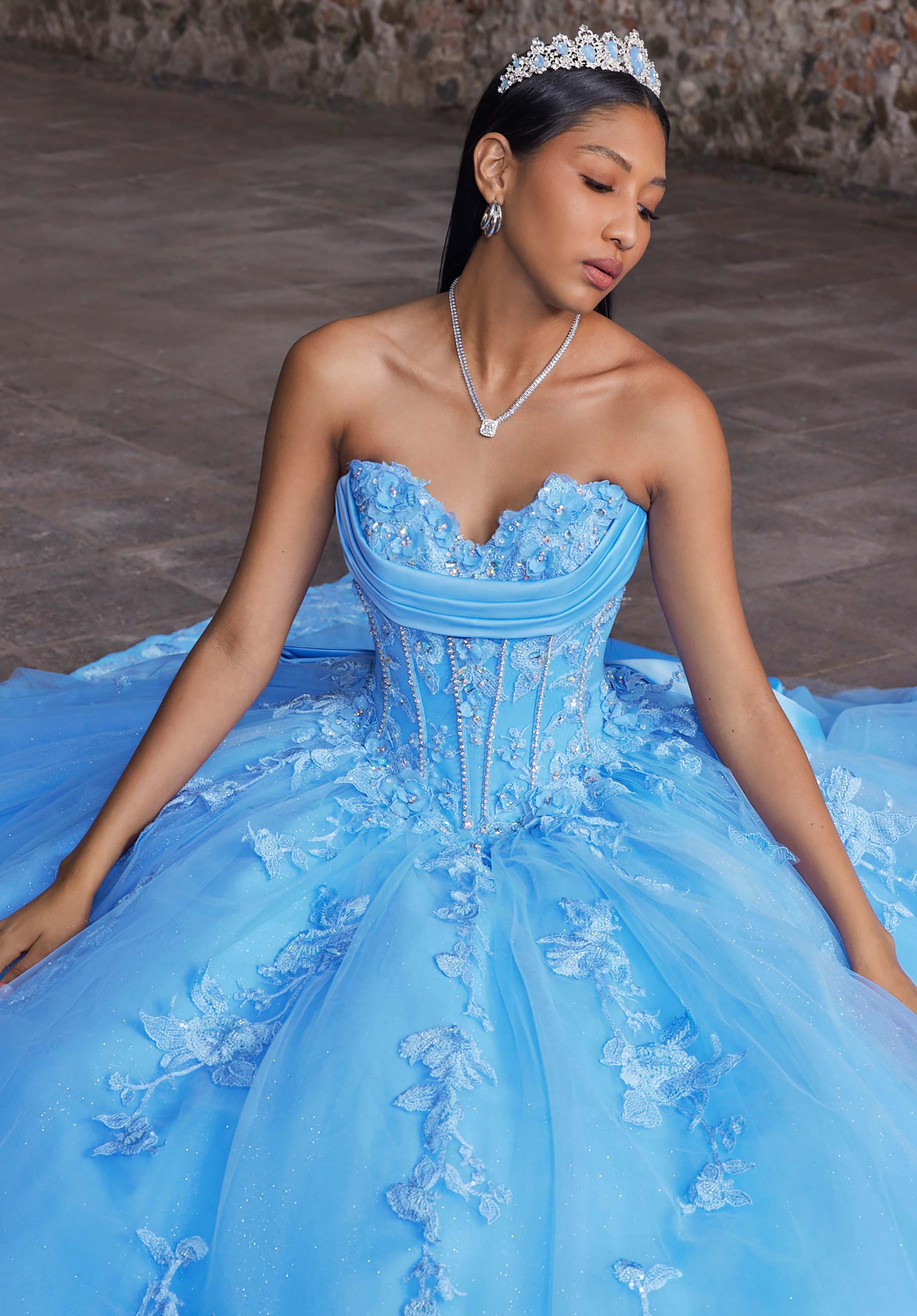 morilee-alicia-quincea-era-kleid-sweetheart-glitzer-t-ll-ballkleid image 6