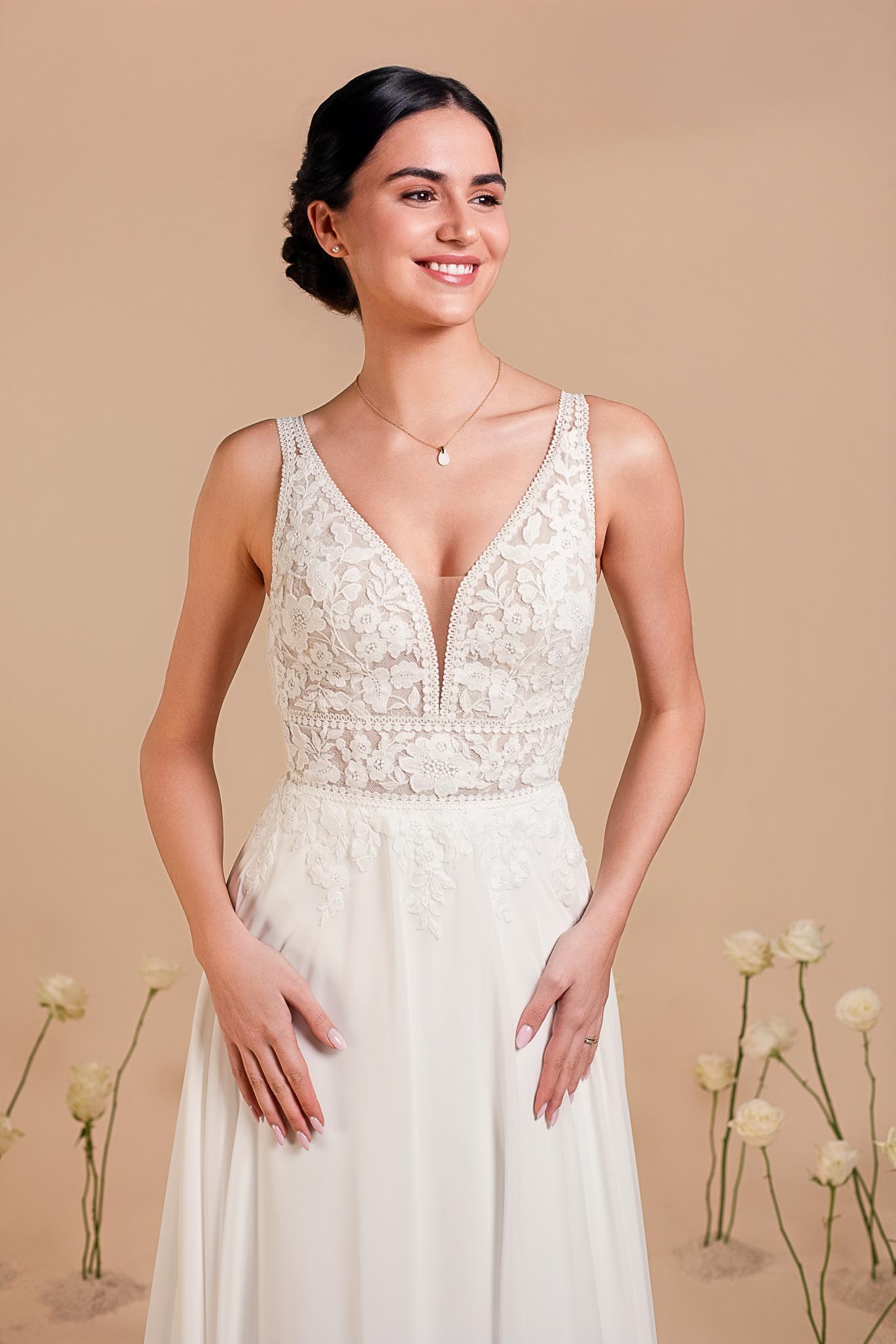 eglantine-ilka-brautkleid-ivoire-gr-34-62 image 2