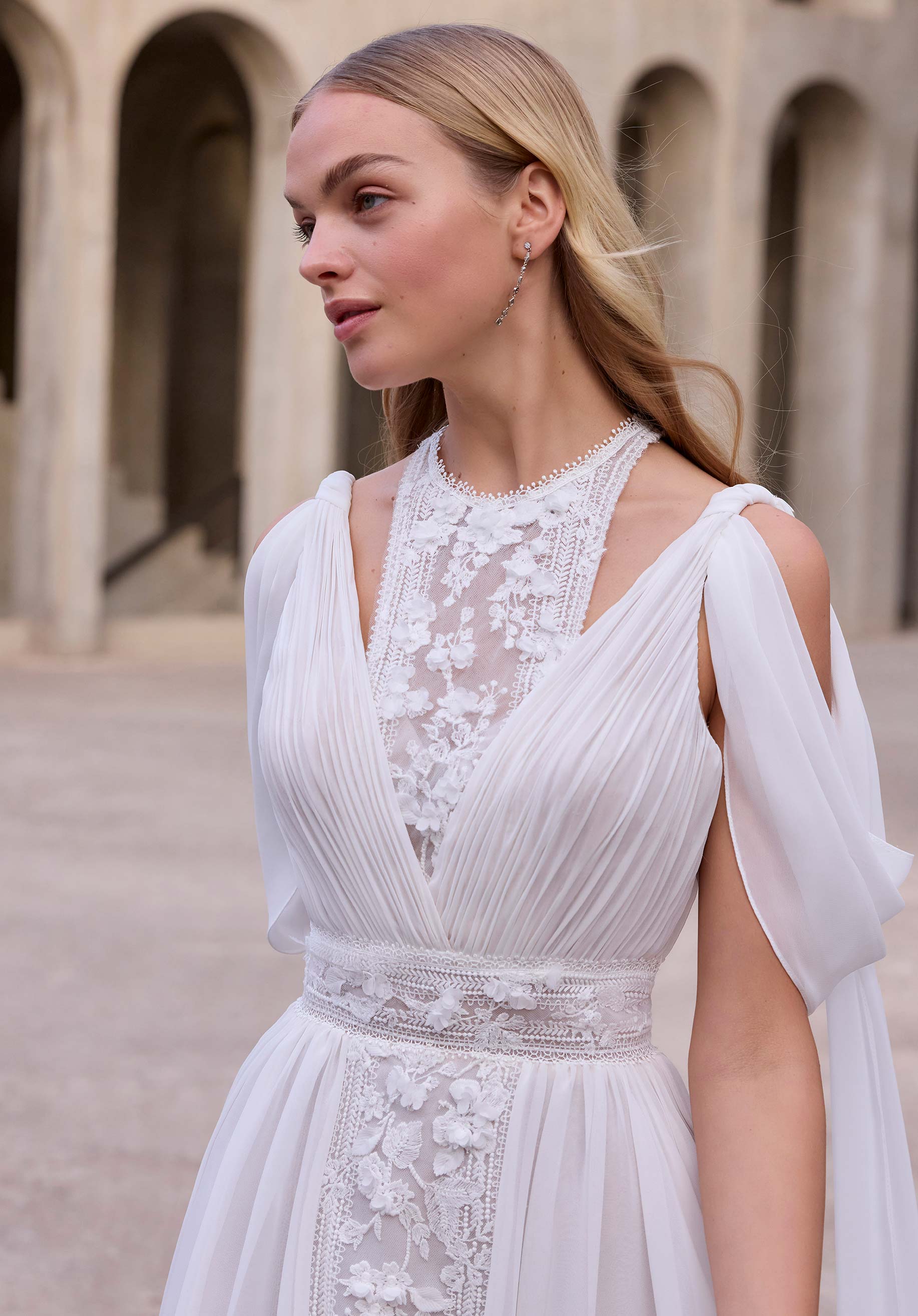 morilee-galene-brautkleid-a-linie-chiffon-ivory-honey image 2