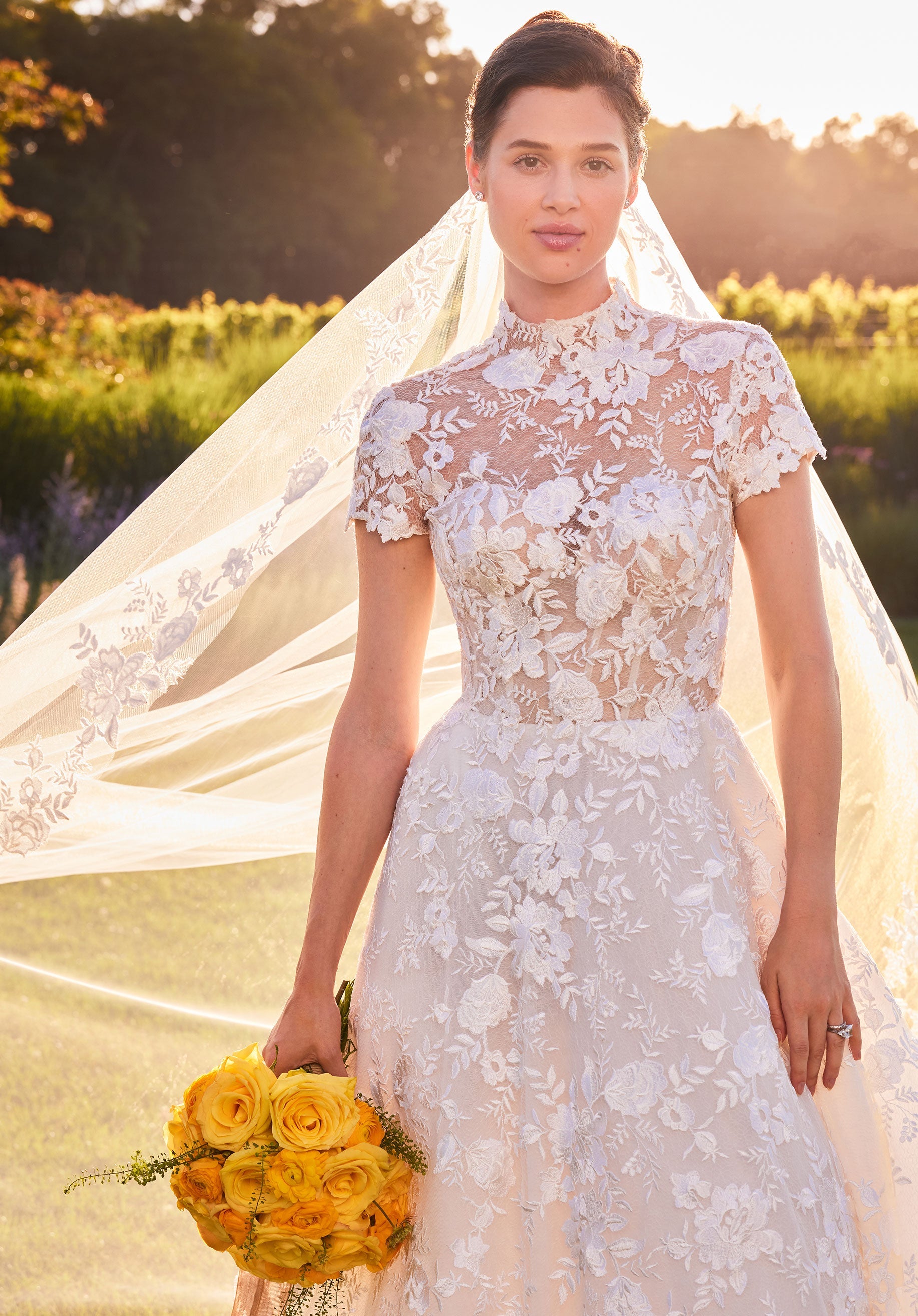 morilee-sarah-brautkleid-ballkleid-mit-hochgeschlossenem-spitzen-rmel image 8