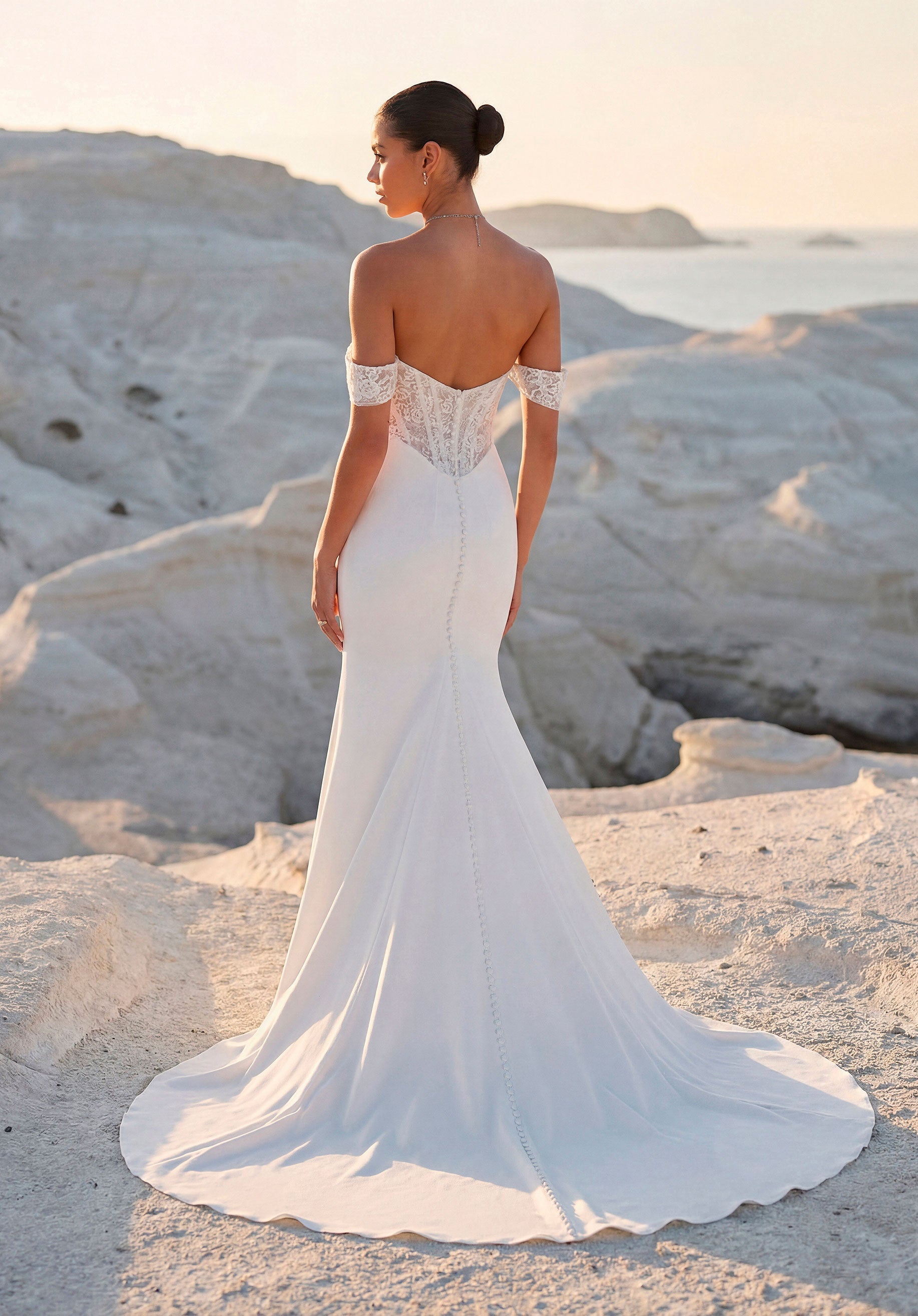 morilee-topaz-brautkleid-meerjungfrau-crepe image 4