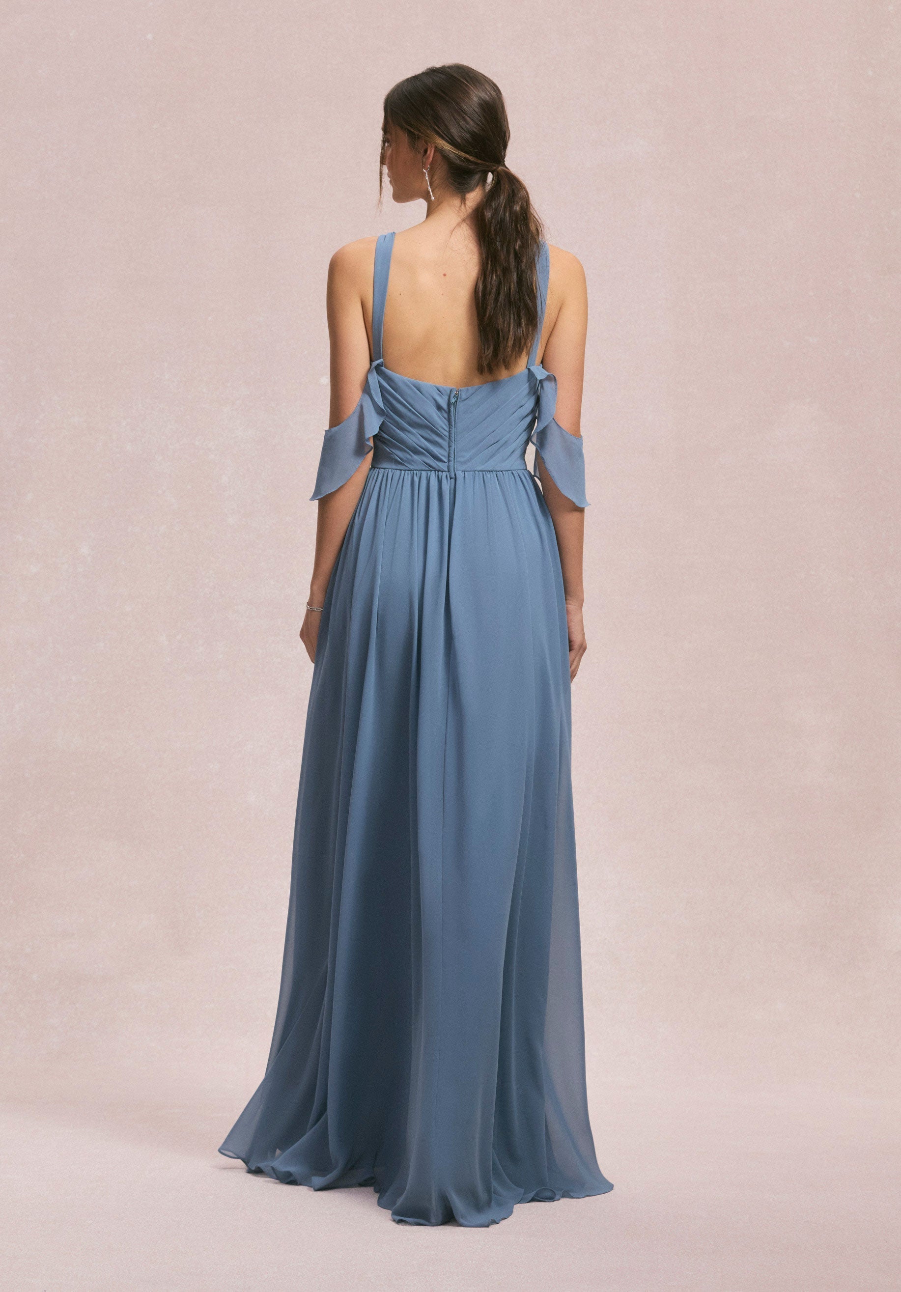 morilee-criss-cross-drapiertes-sweetheart-chiffon-brautjungfernkleid image 5