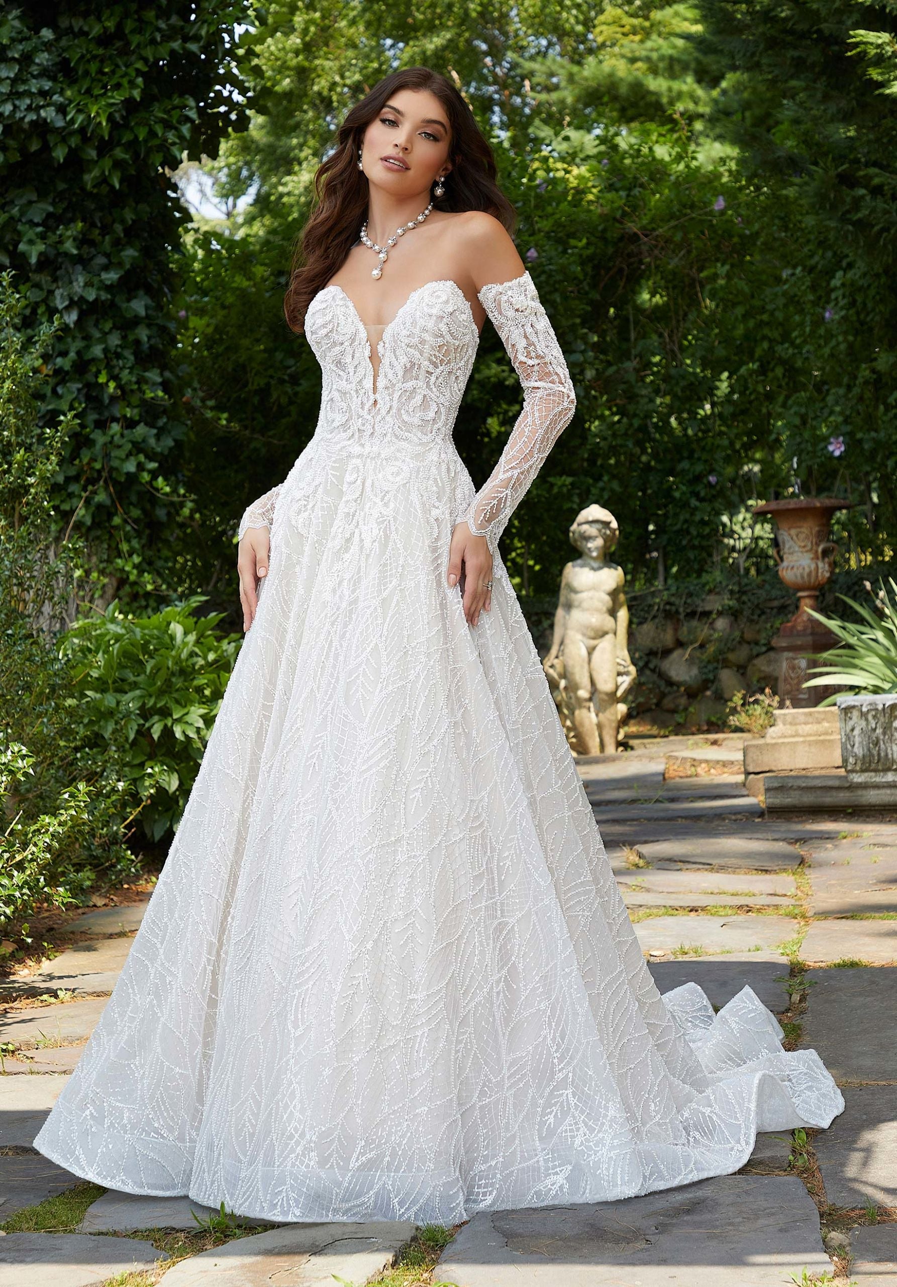 morilee-eulalie-brautkleid-ballkleid-ivory-champagne-honey image 1