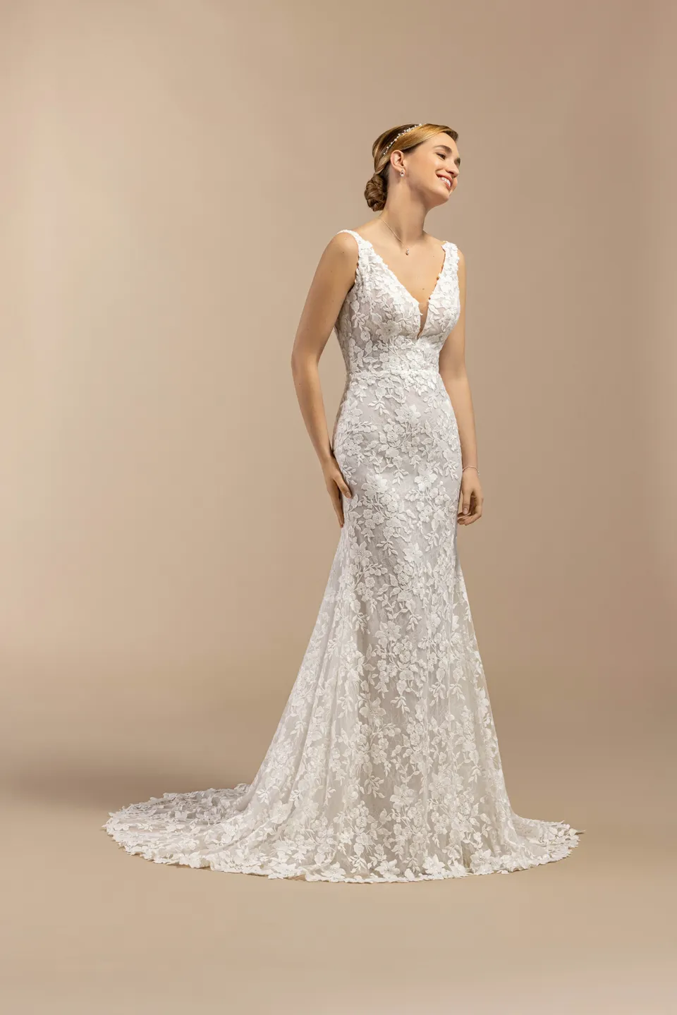 eglantine-bombay-brautkleid-ivoire-wei-gr-34-74 image 1