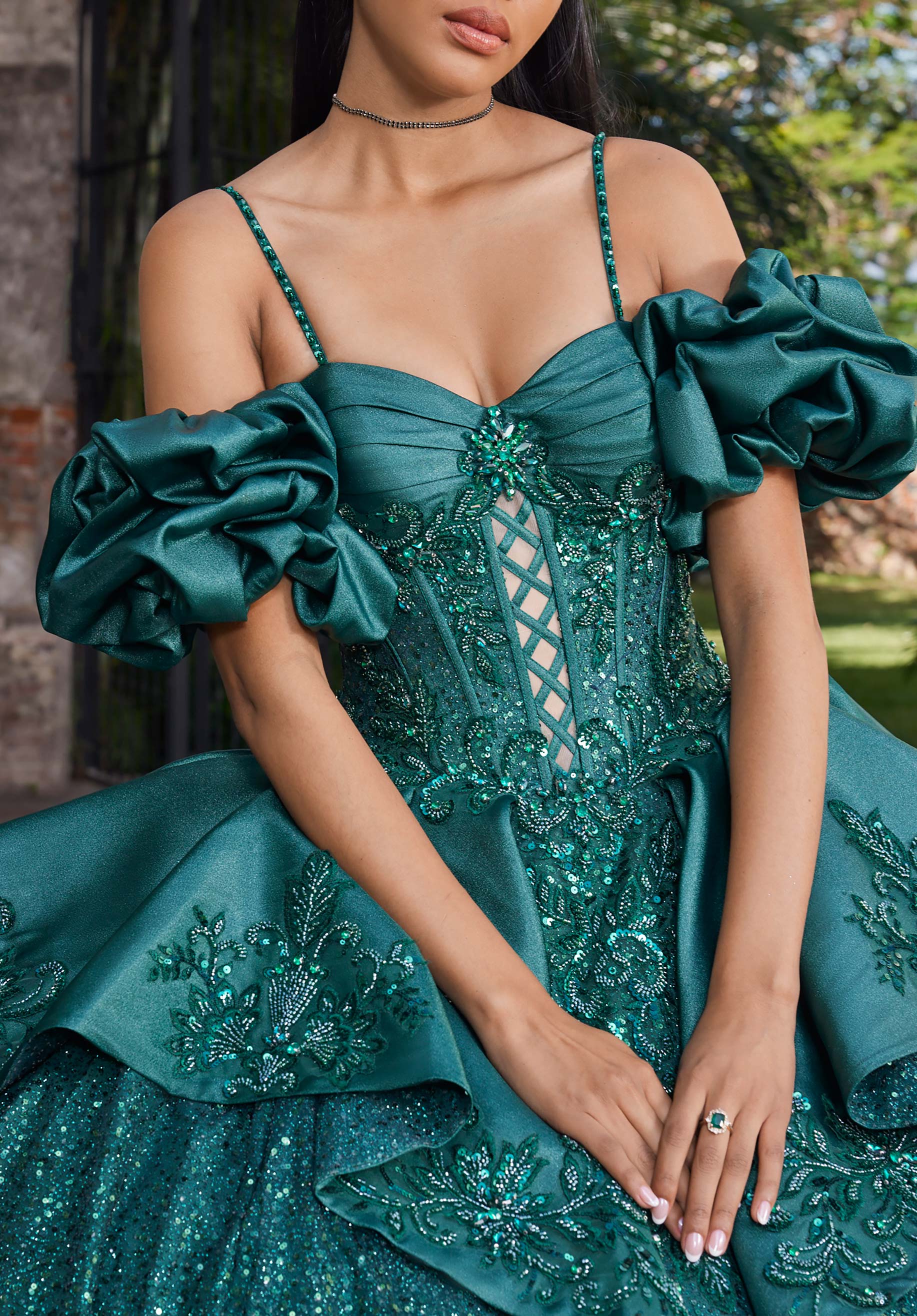 morilee-ariel-quincea-era-kleid-glitzer-t-ll-berrock image 2