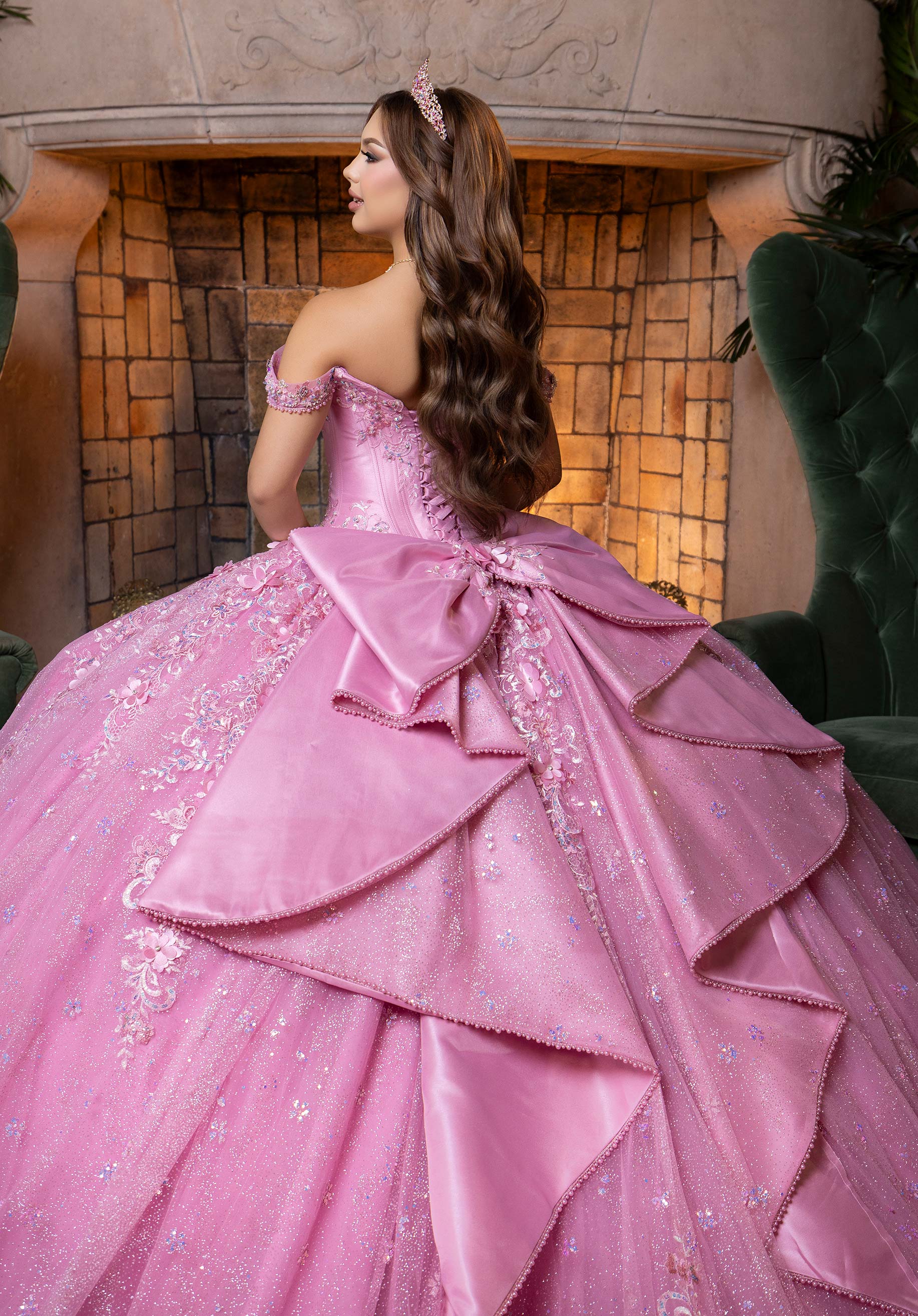 morilee-vizcaya-bibiana-quincea-era-ballkleid-satin-glitzer-t-ll image 8