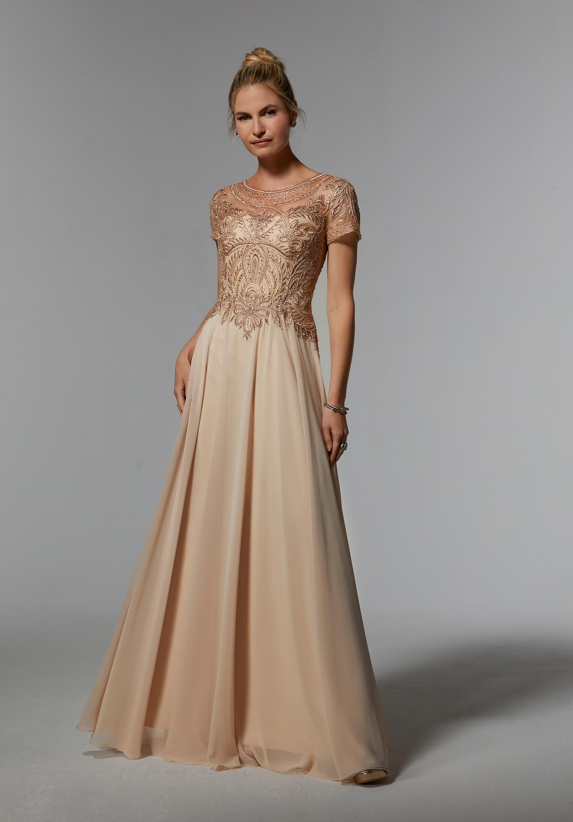 morilee-chiffon-abendkleid-mit-perlen-netz-bodice-und-illusionsr-cken image 3