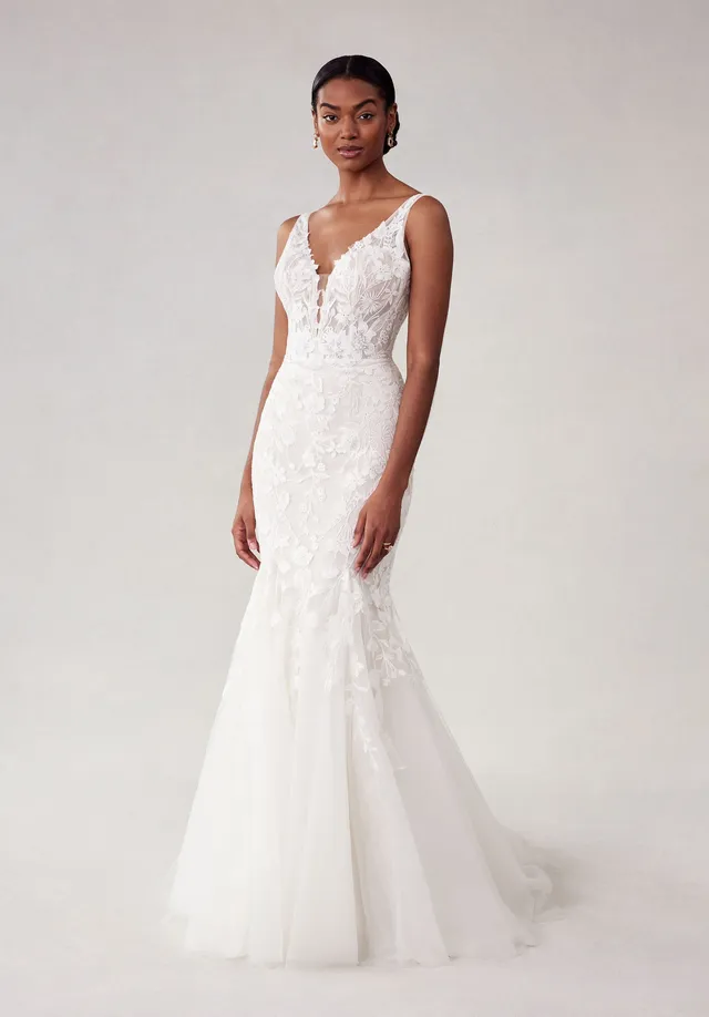 morilee-sydney-brautkleid-fit-and-flare-mit-t-llrock image 1