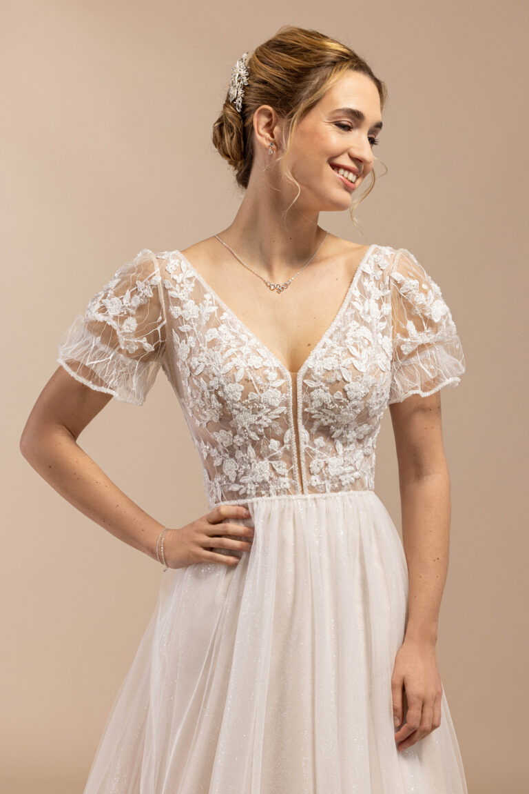 eglantine-bridget-brautkleid-ivoire-ros-gr-34-52 image 2