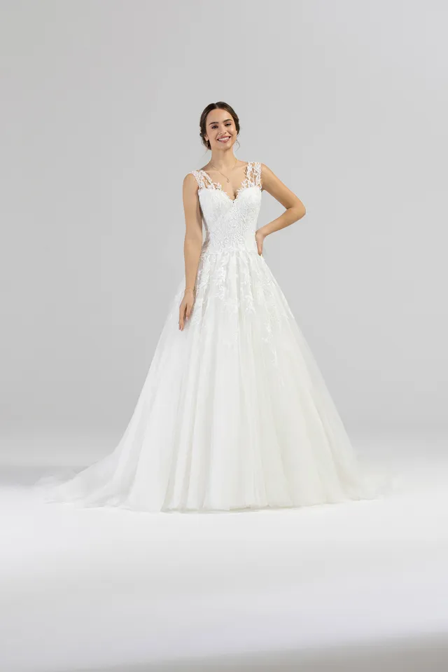 eglantine-lucie-brautkleid-in-ivoire-wei-gr-en-34-74 image 1