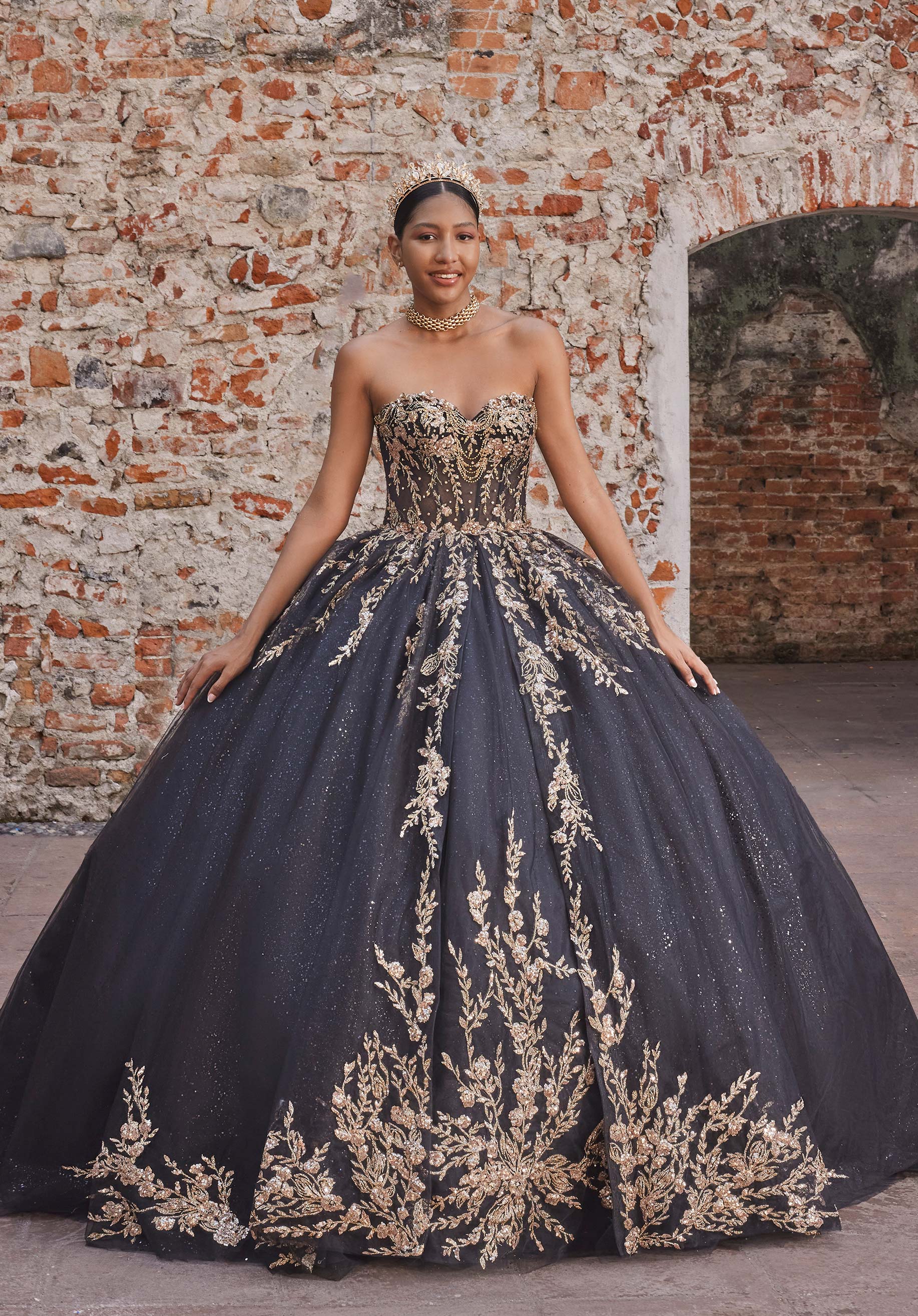 morilee-vizcaya-aliea-quincea-era-kleid-glitzert-ll image 3