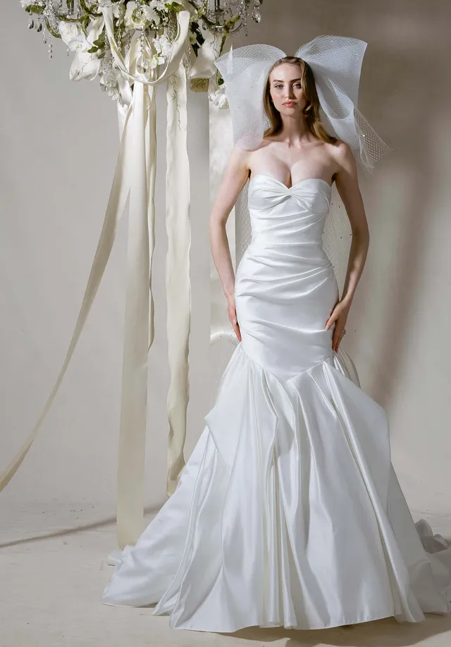 morilee-black-label-nomi-brautkleid-mermaid-satin image 1