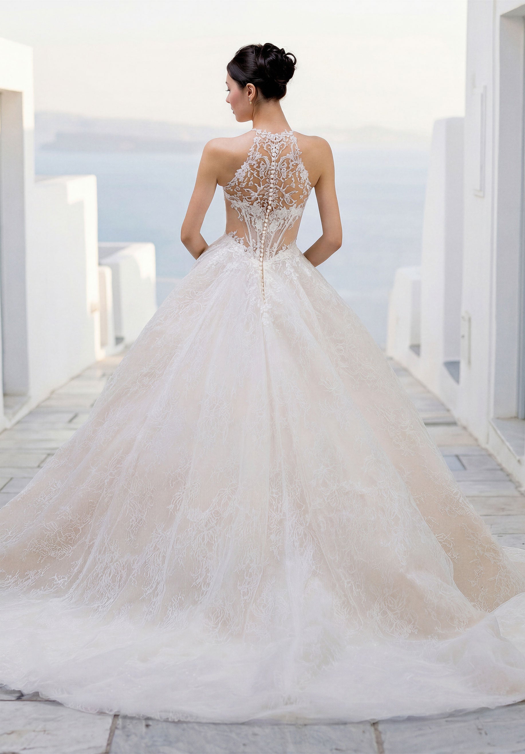 morilee-tressa-brautkleid-ballkleid-mit-illusions-halter image 3