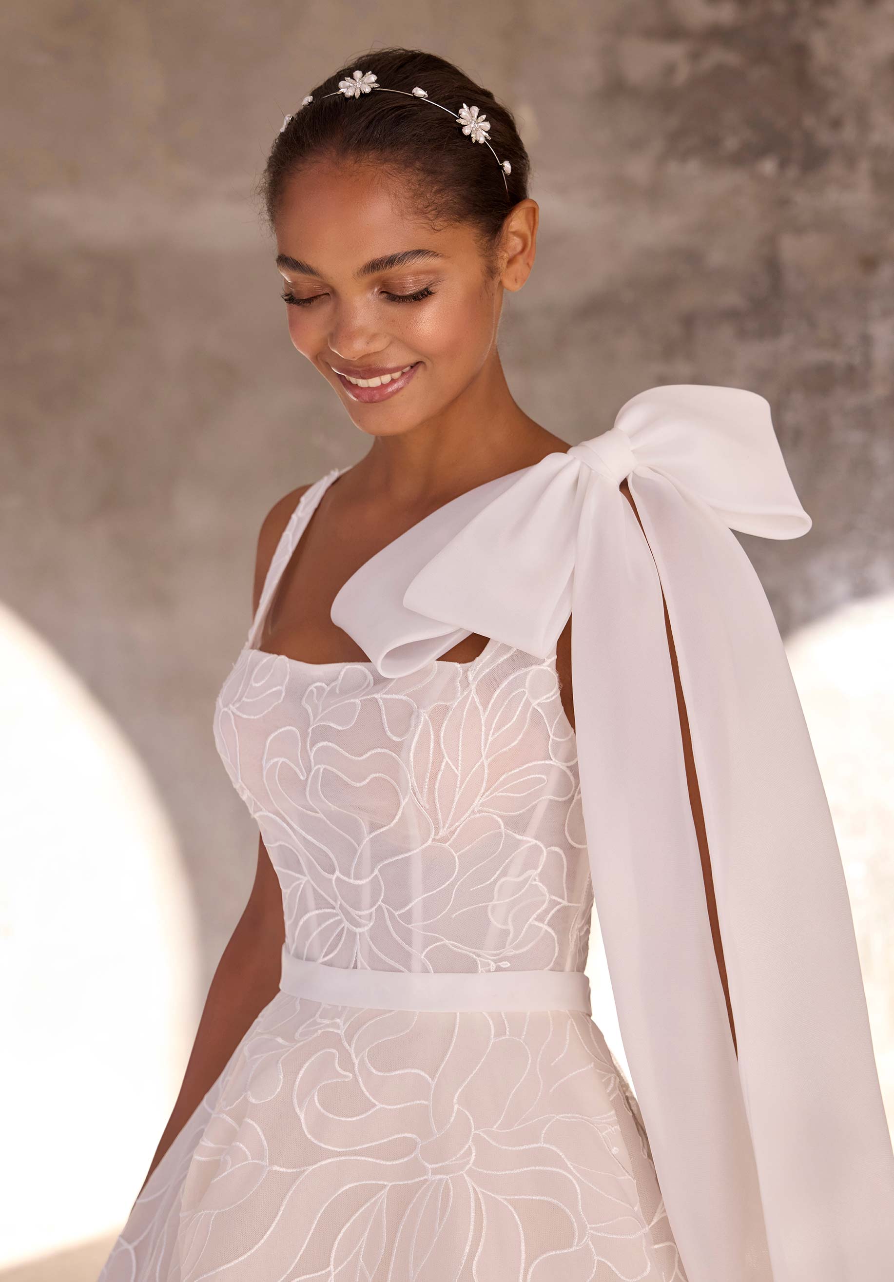 morilee-leda-brautkleid-ballkleid-mit-korsett-und-abnehmbarer-schleife image 2