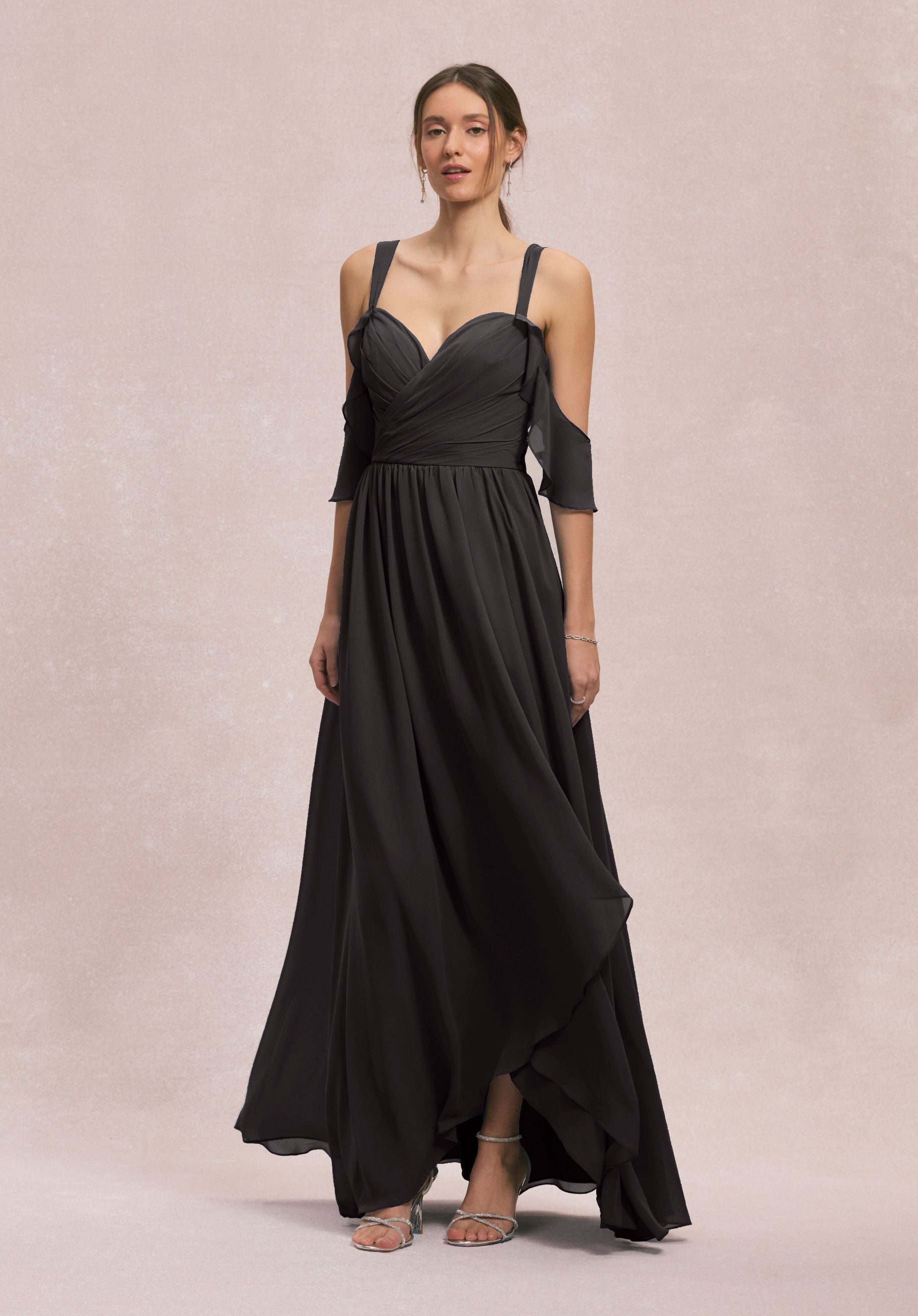 morilee-criss-cross-drapiertes-sweetheart-chiffon-brautjungfernkleid image 8