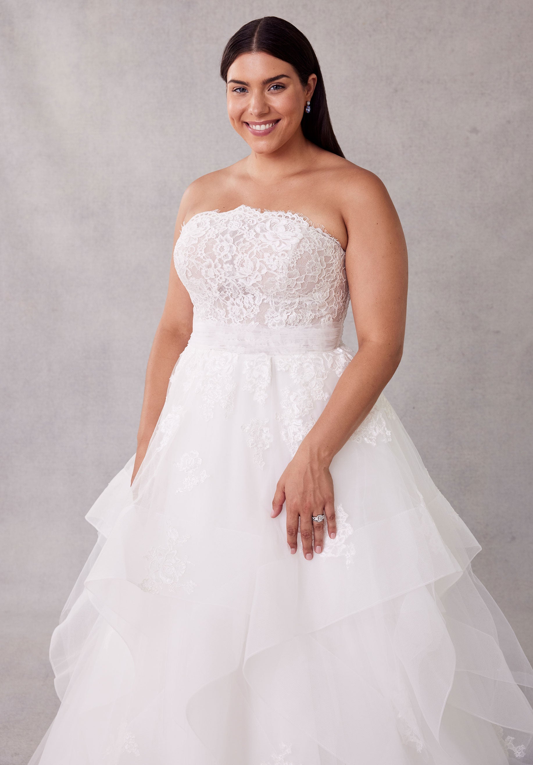 morilee-santina-brautkleid-ballkleid-aus-t-ll-mit-r-schen image 7