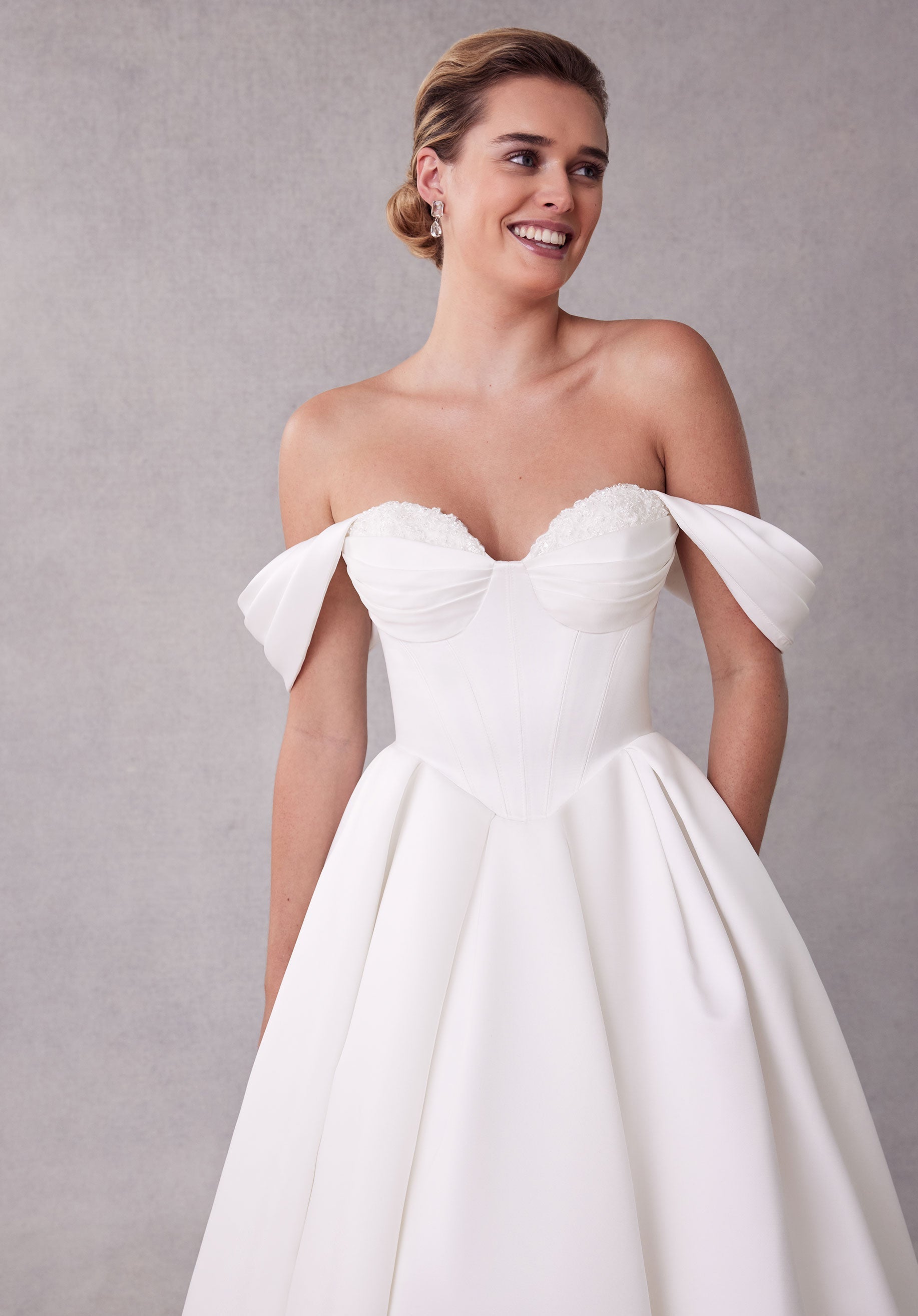 morilee-sofina-brautkleid-ballkleid-satin-korsett image 2