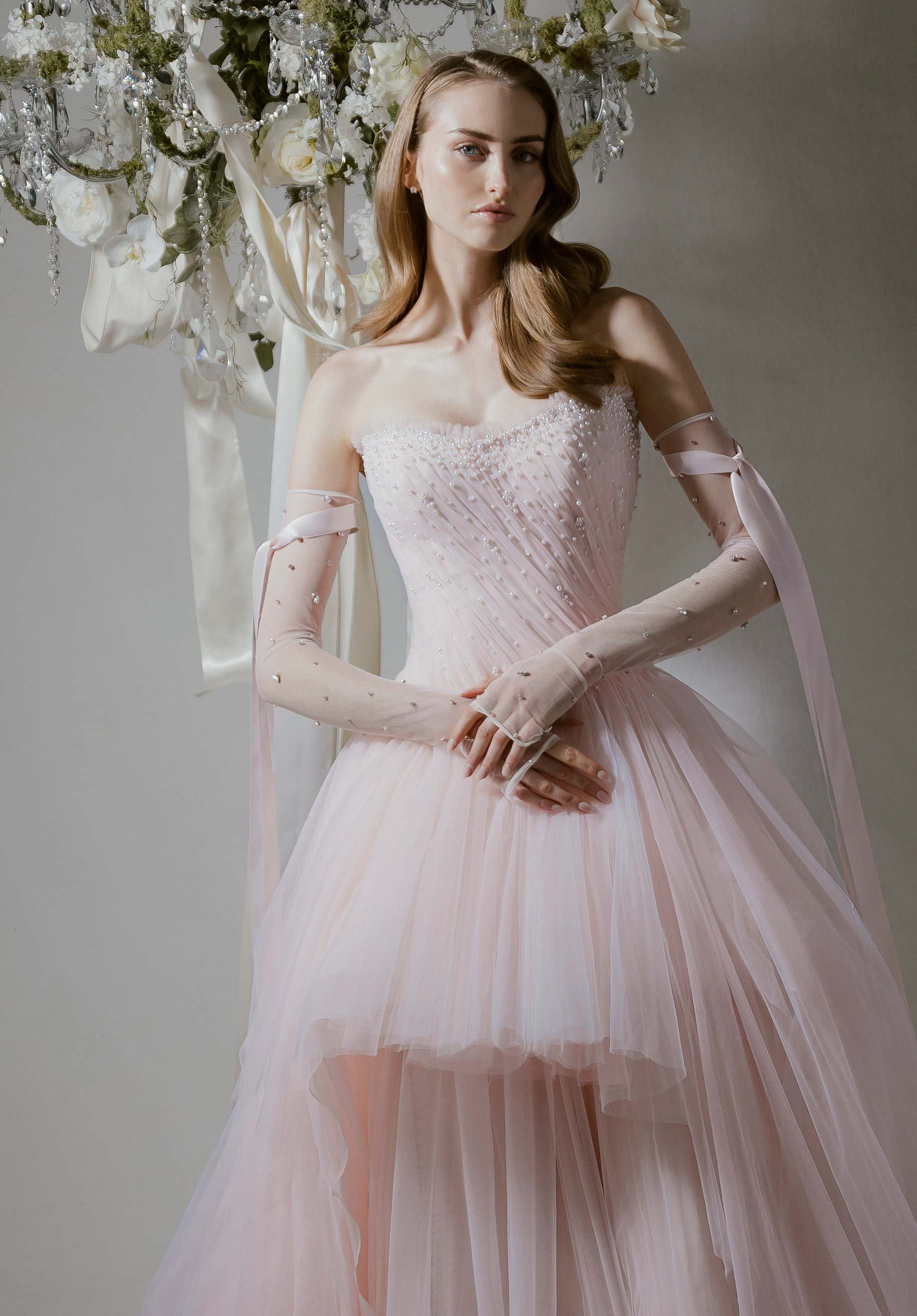 morilee-sol-ne-brautkleid-hi-low-mit-t-ll-und-unterrock image 2