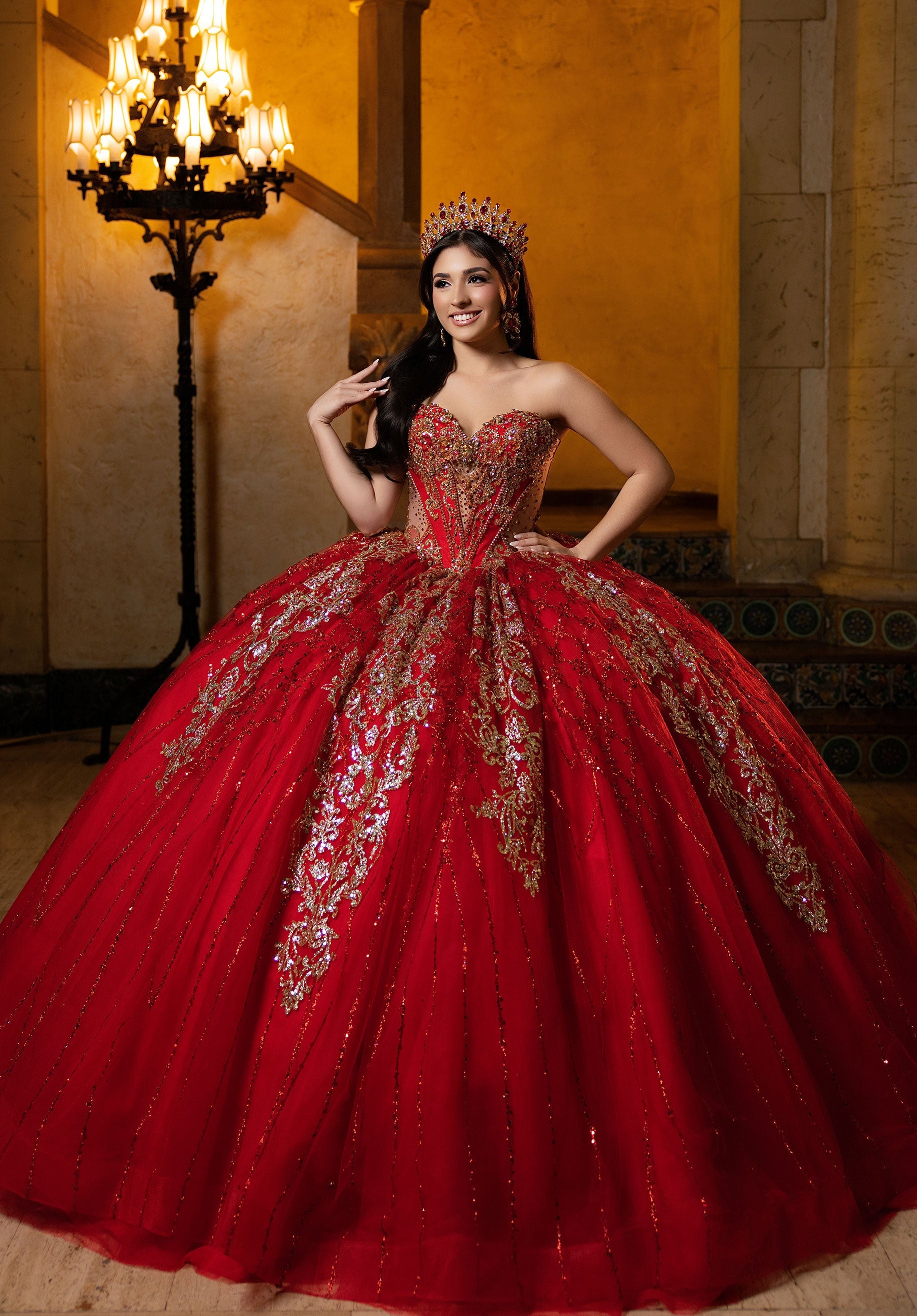 morilee-vizcaya-camilla-quincea-era-ballkleid image 3