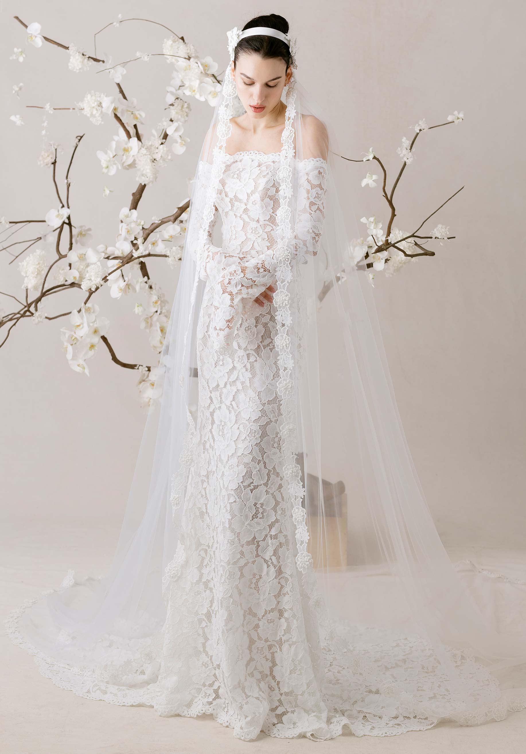 morilee-posy-brautkleid-mermaid-mit-langarm-und-peony-spitze image 4